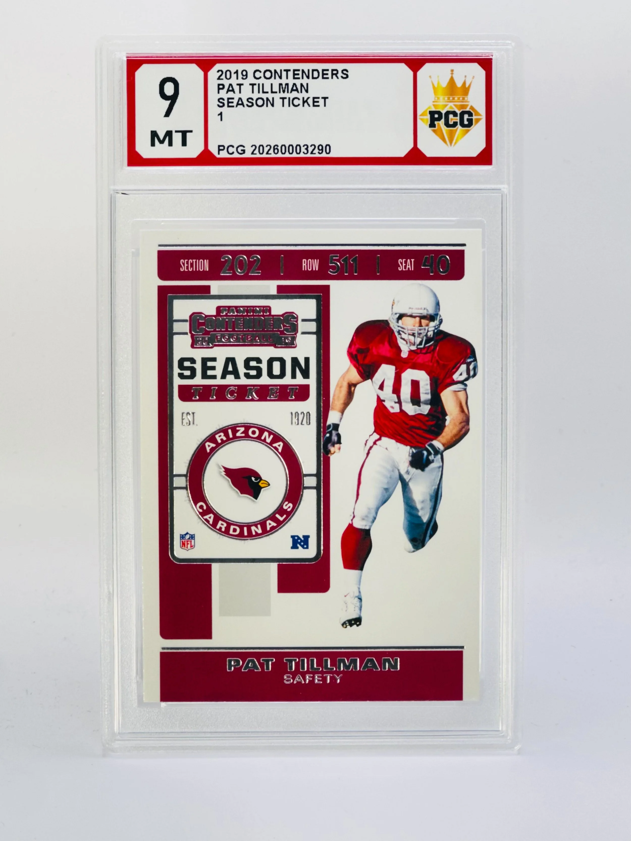 #20260003290 2019 PAT TILLMAN 9 MT