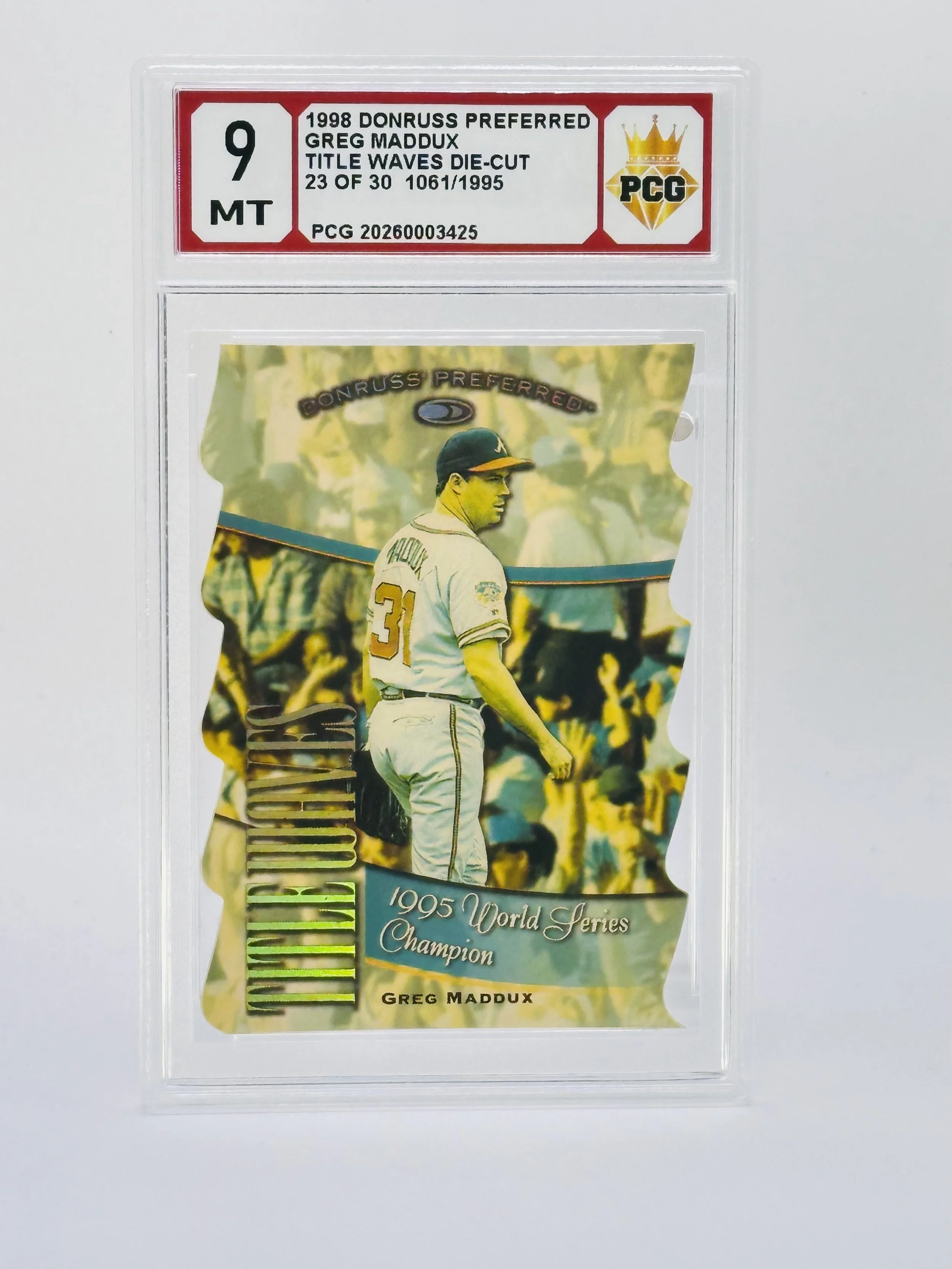 #20260003425 1998 GREG MADDUX 9 MT