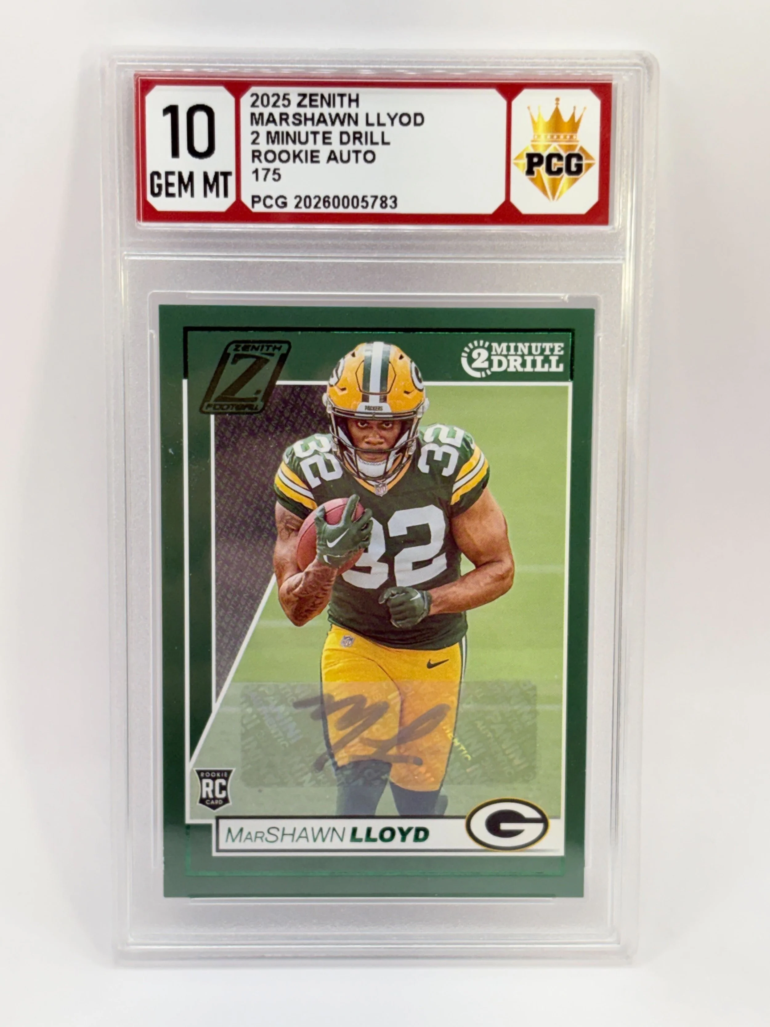 #20260005783 2025 MARSHAWN LLYOD 10 GEM MT