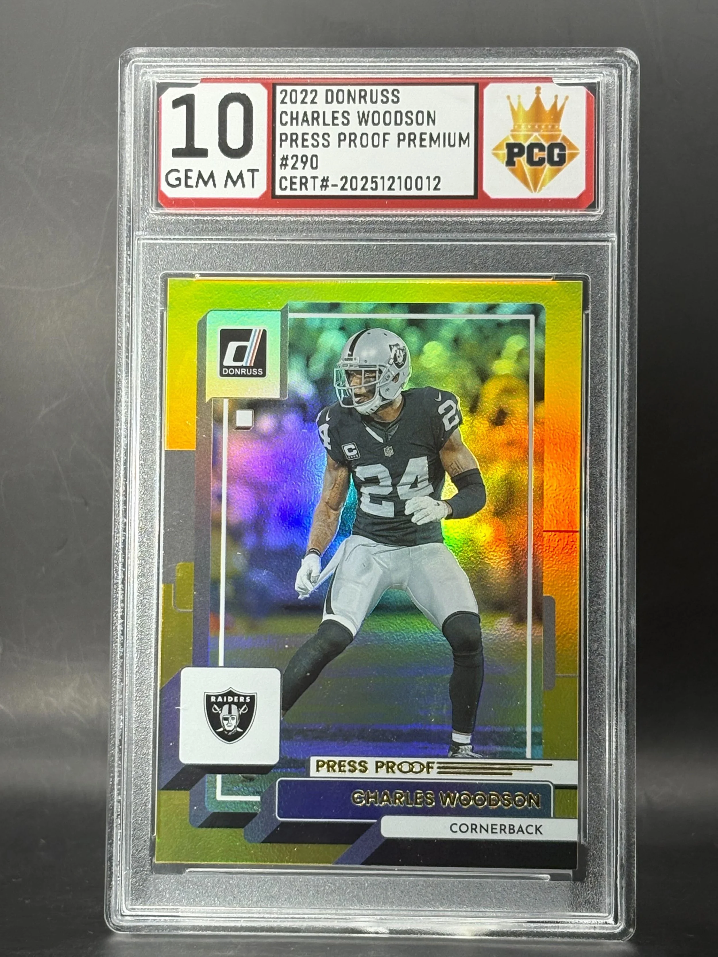#20251210012 Charles Woodson 10 GEM MT