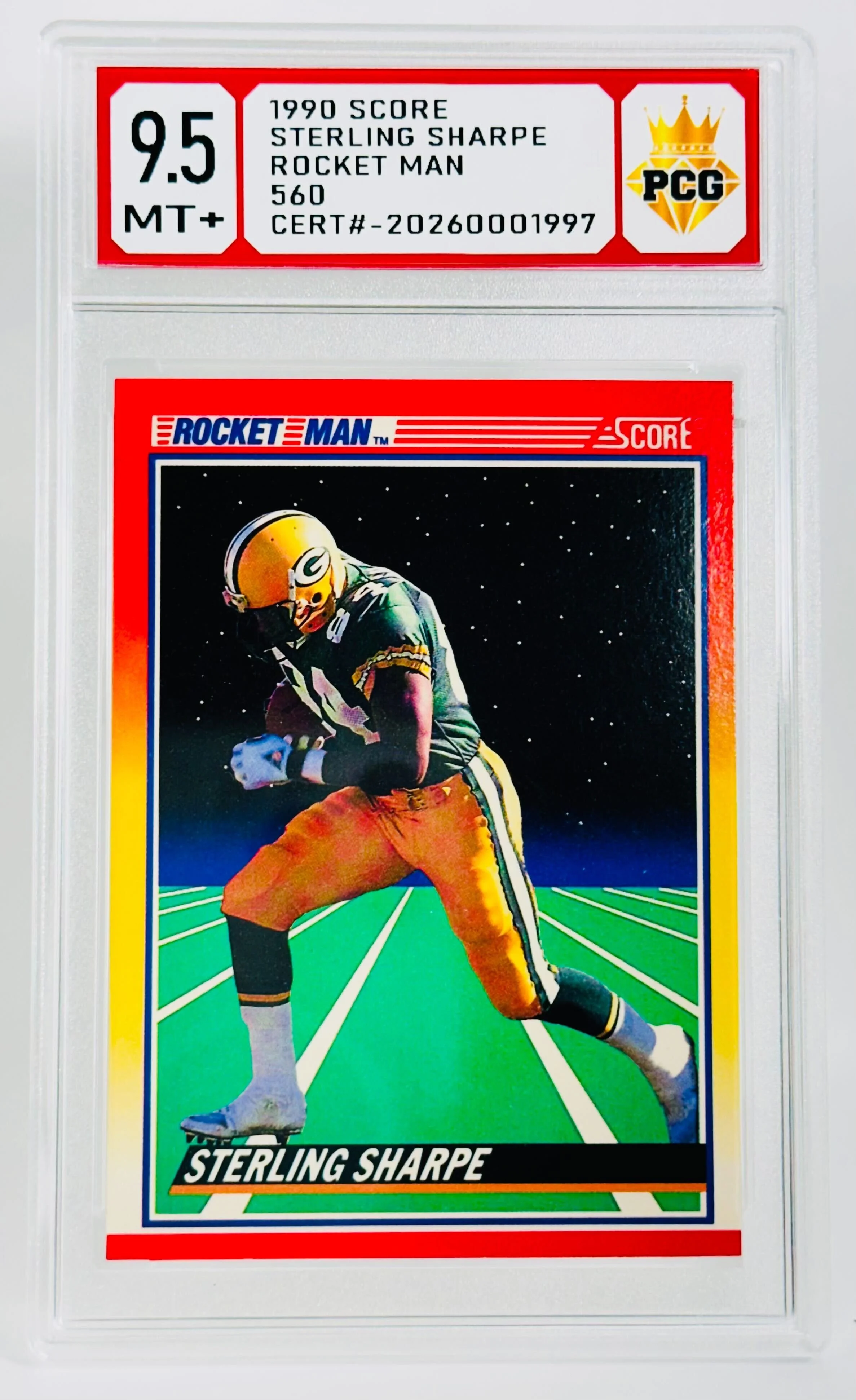 #20260001997 1990 STERLING SHARPE 9.5 MT+