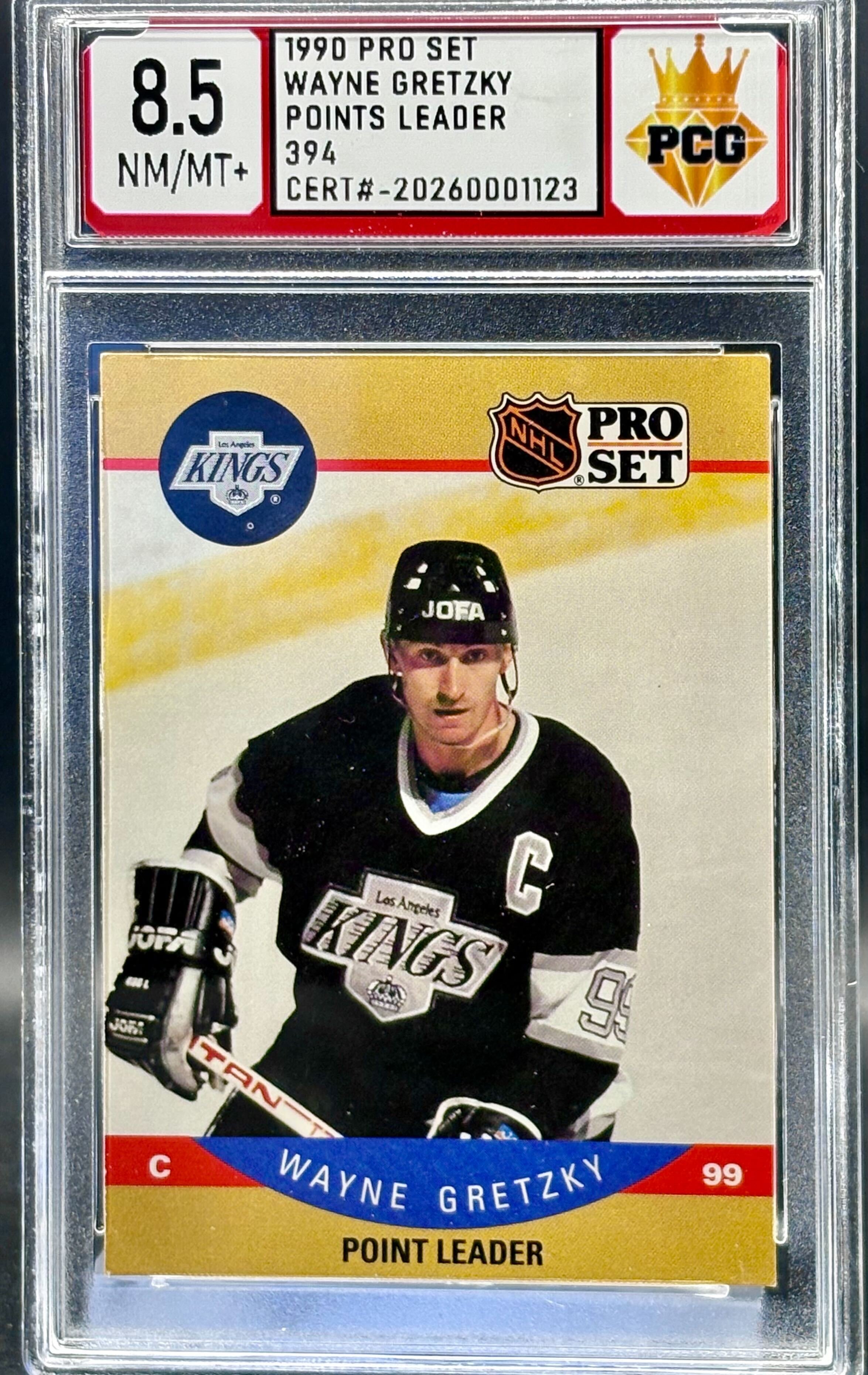 #20260001123 1990 WAYNE GETZKY 8.5 NM/MT+