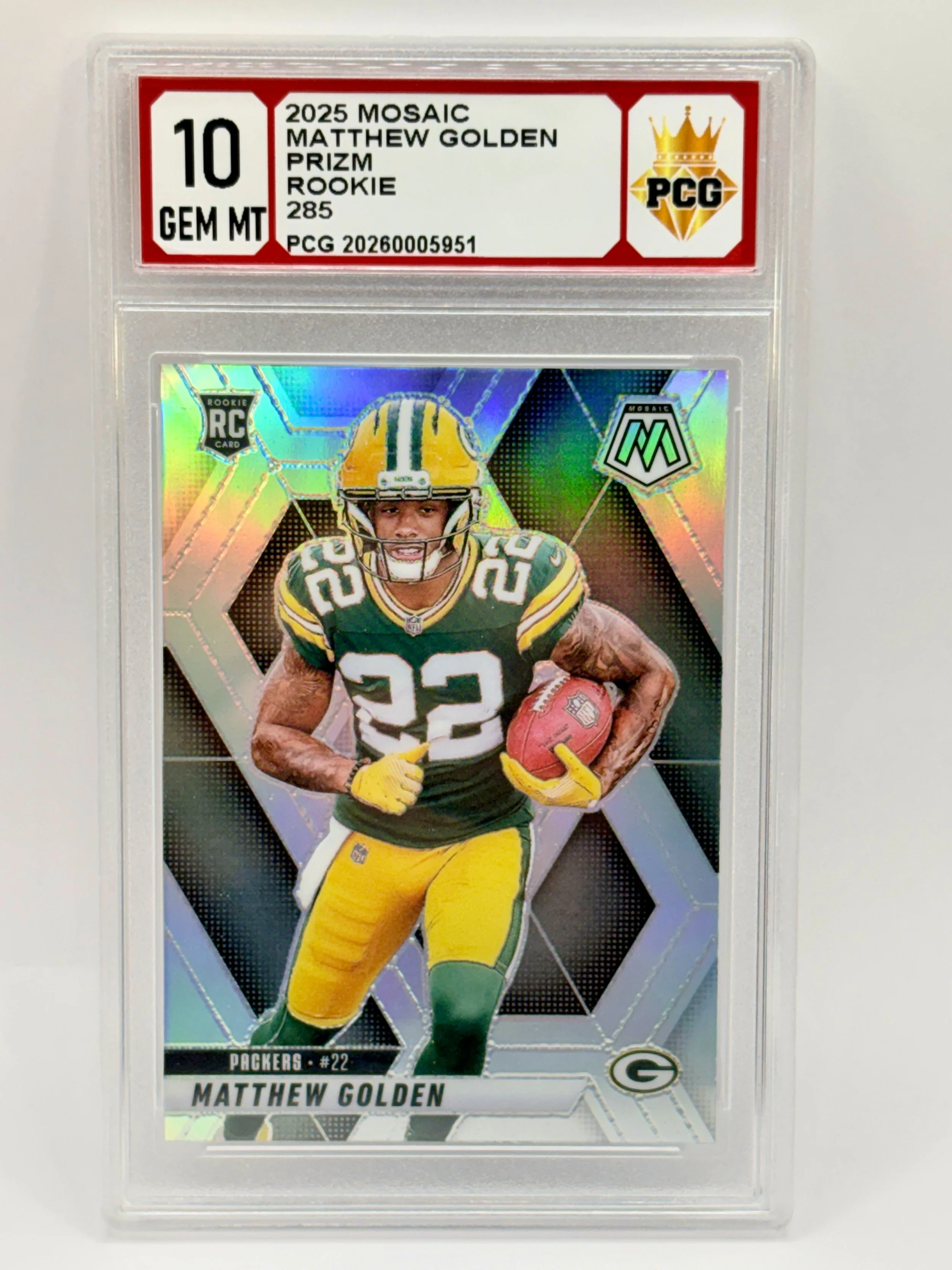 #20260005951 2025 MATTHEW GOLDEN 10 GEM MT