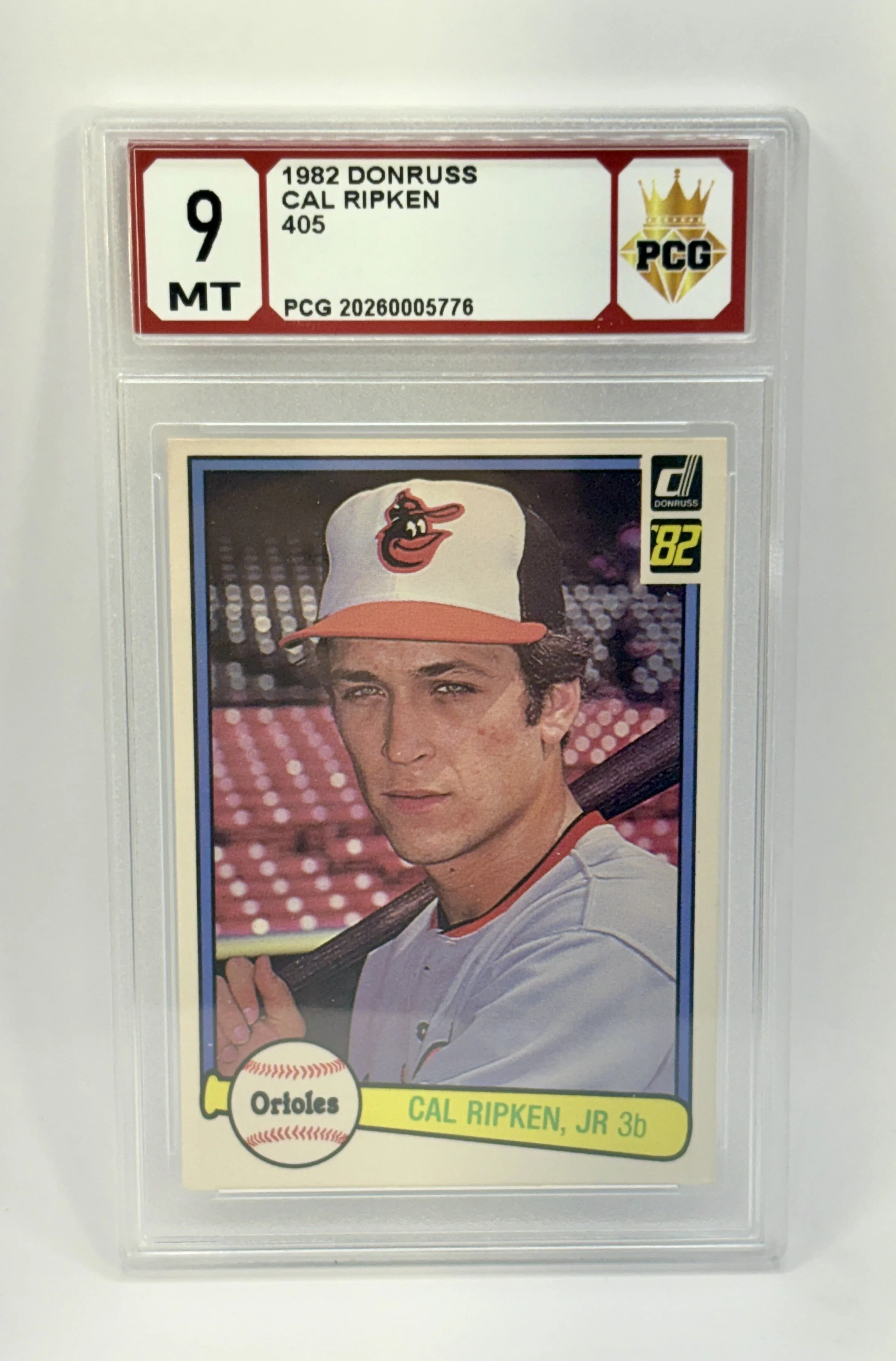 #20260005776 1982 CAL RIPKEN 9 MT