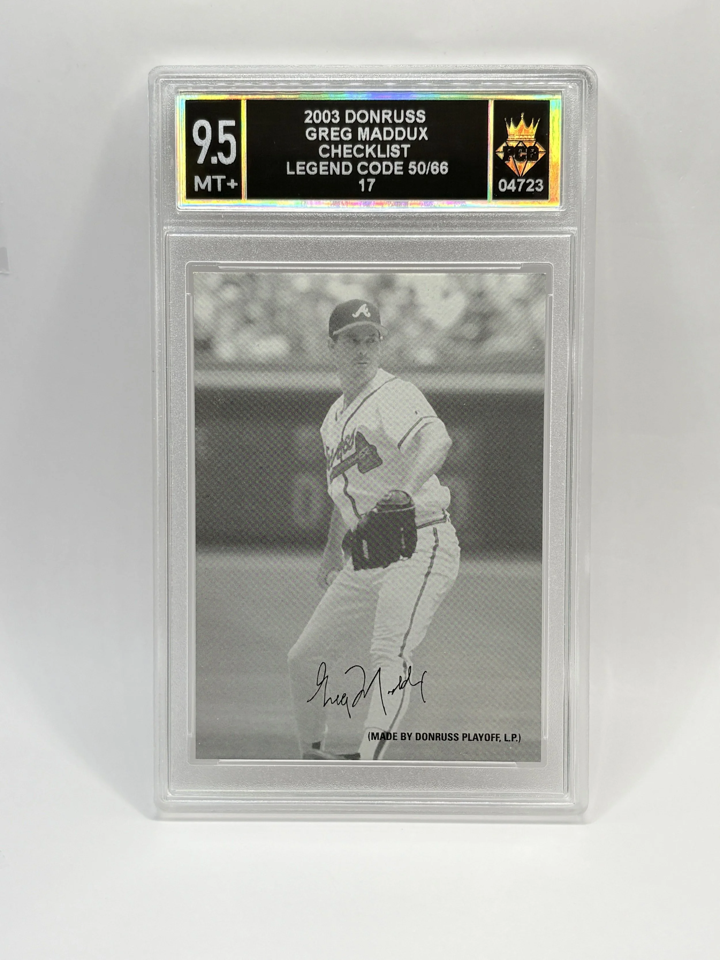 #20260004723 2003 GREG MADDUX 9.5 MT+
