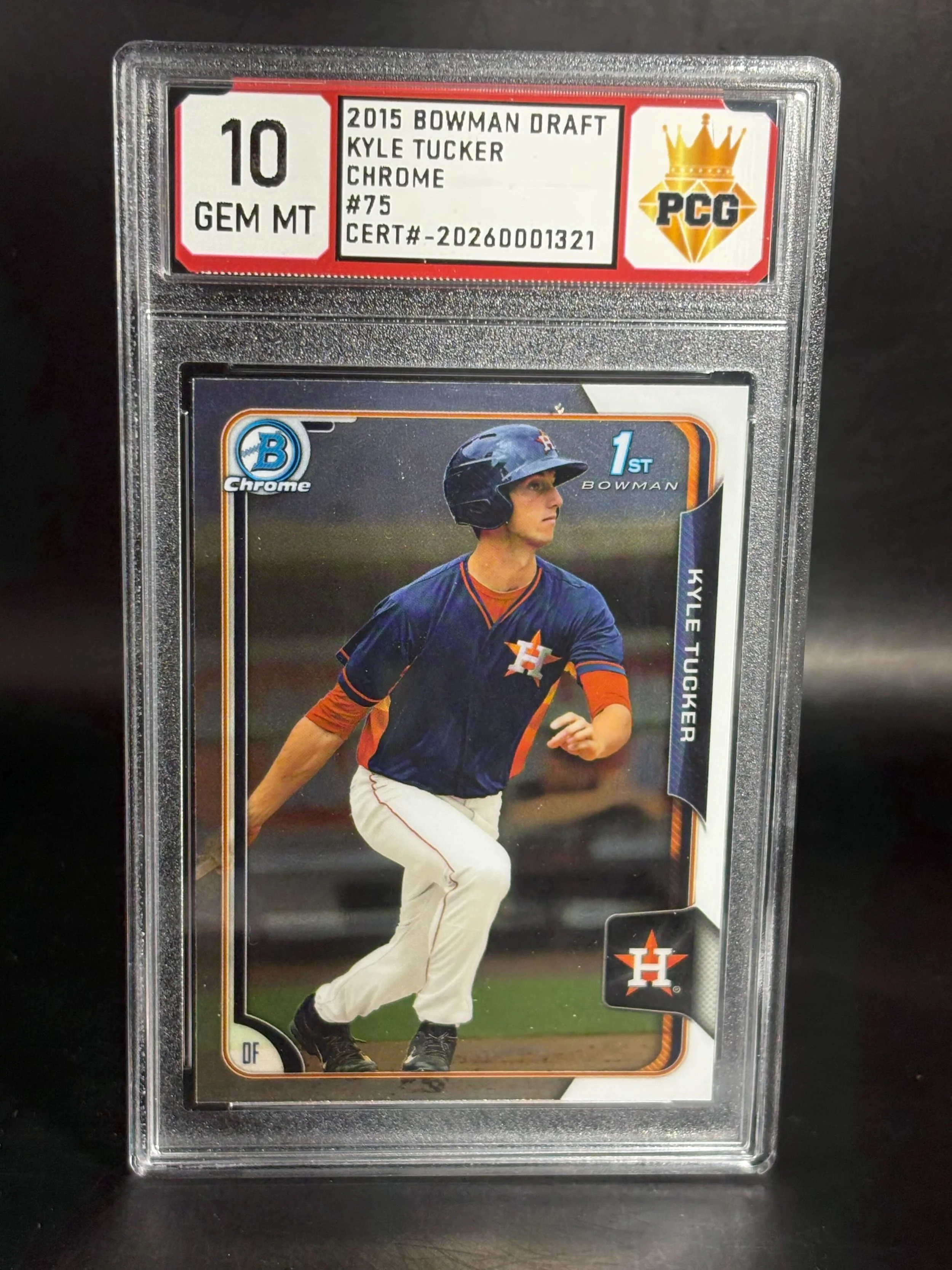 #20260001321 2015 KYLE TUCKER 10 GEM MT