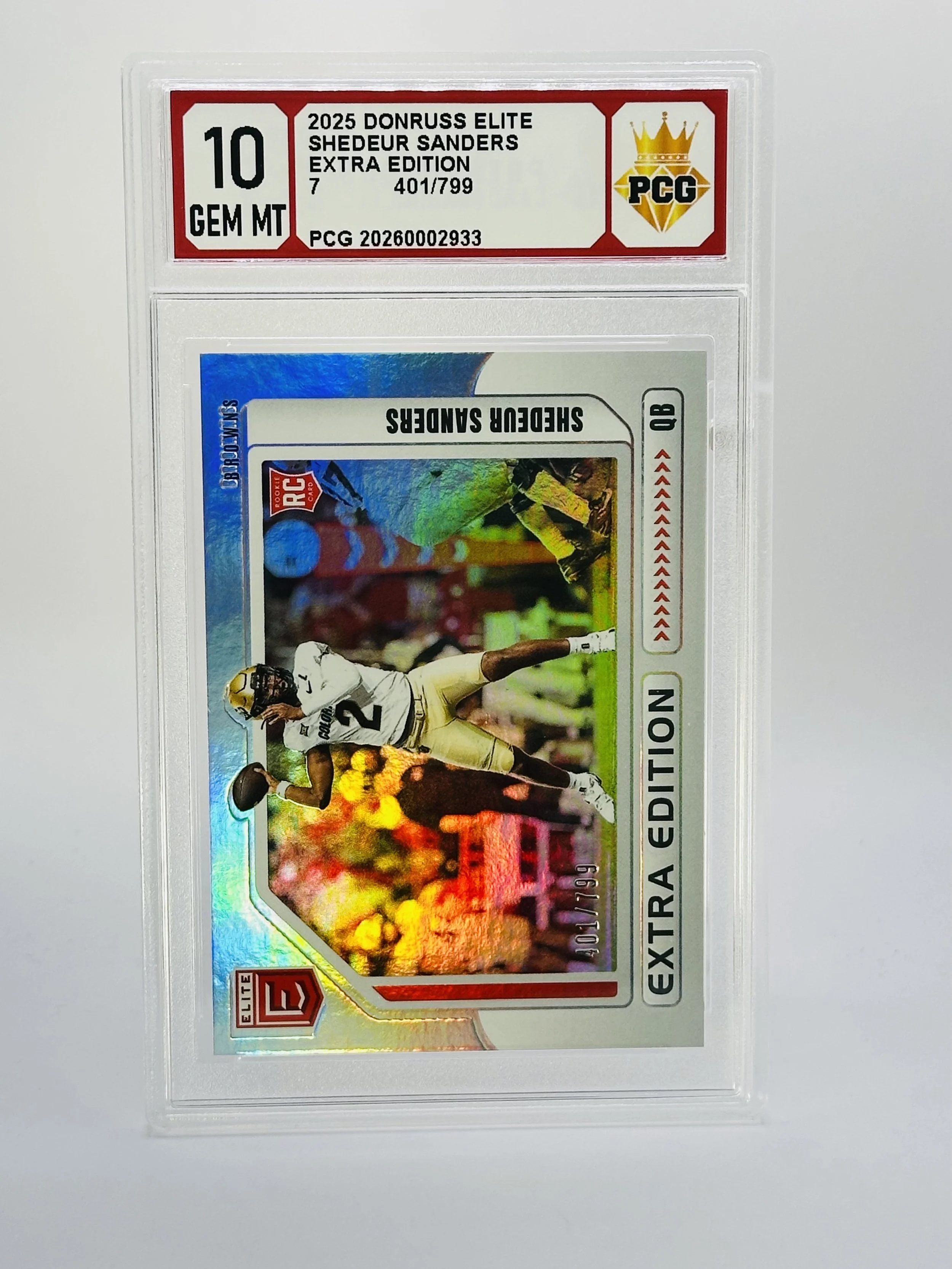 #20260002933 2025 SHEDEUR SANDERS 10 GEM MT