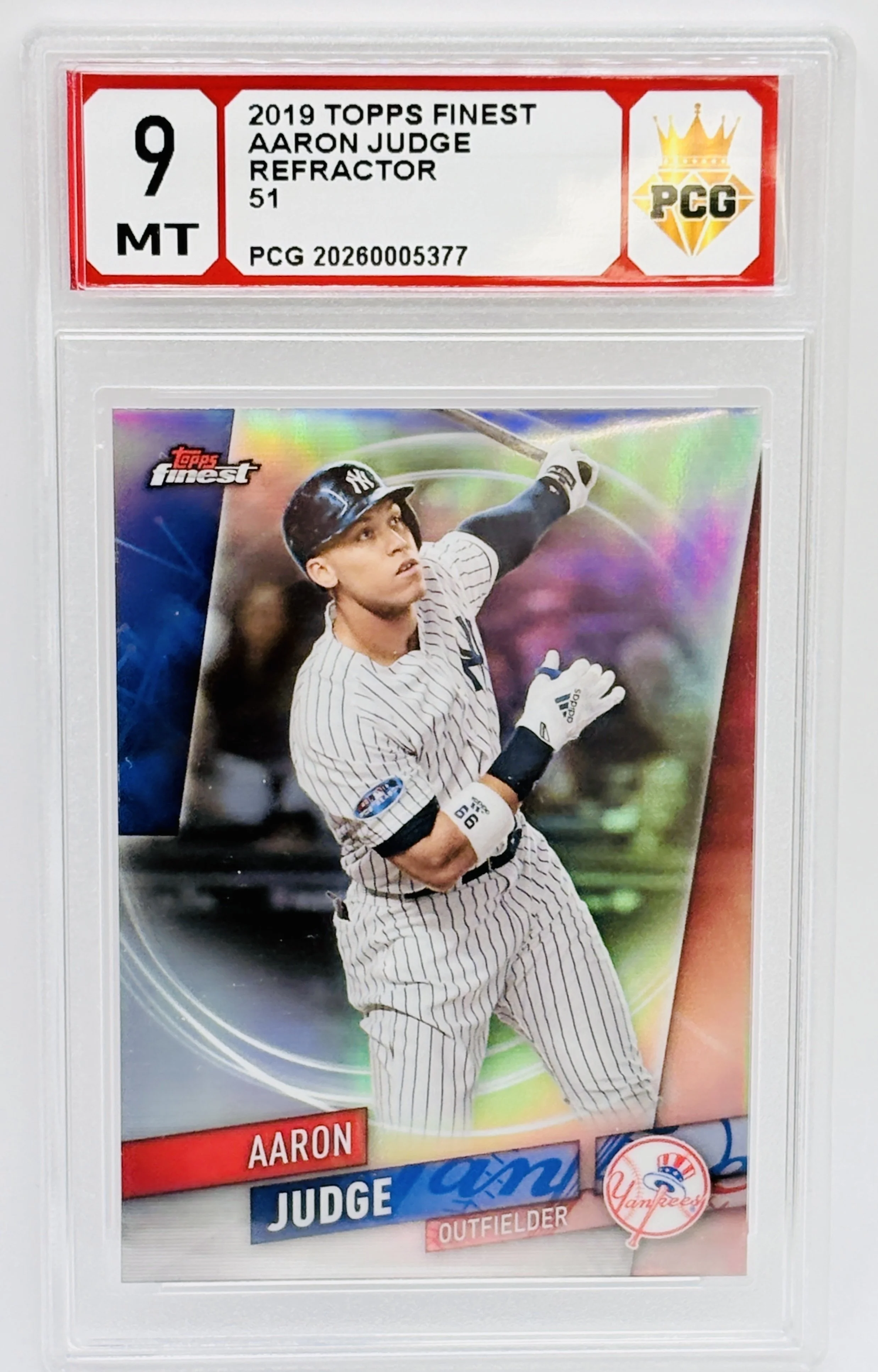 #20260005377 2019 AARON JUDGE 9 MT
