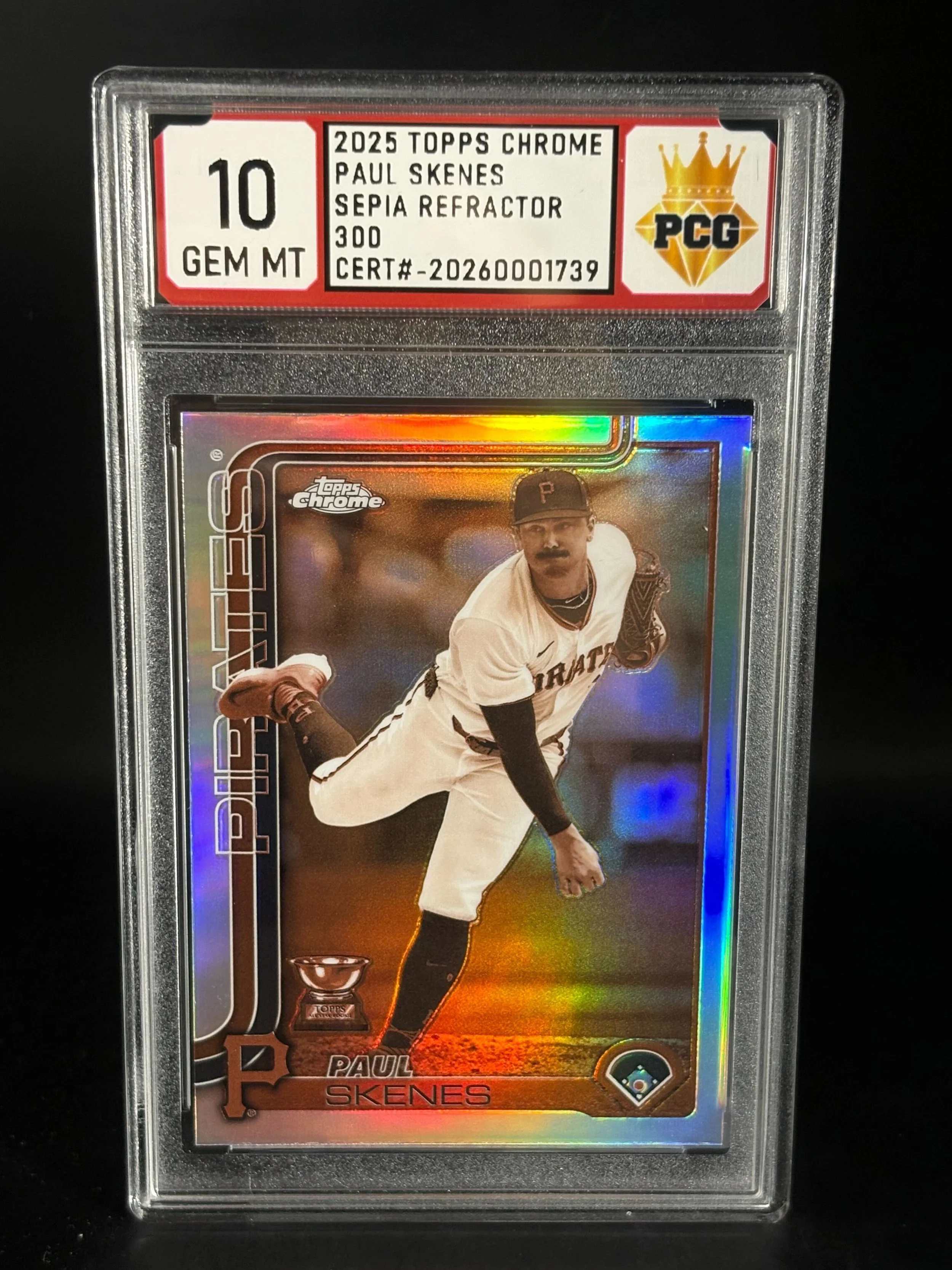 #20260001739 2025 PAUL SKENES 10 GEM MT