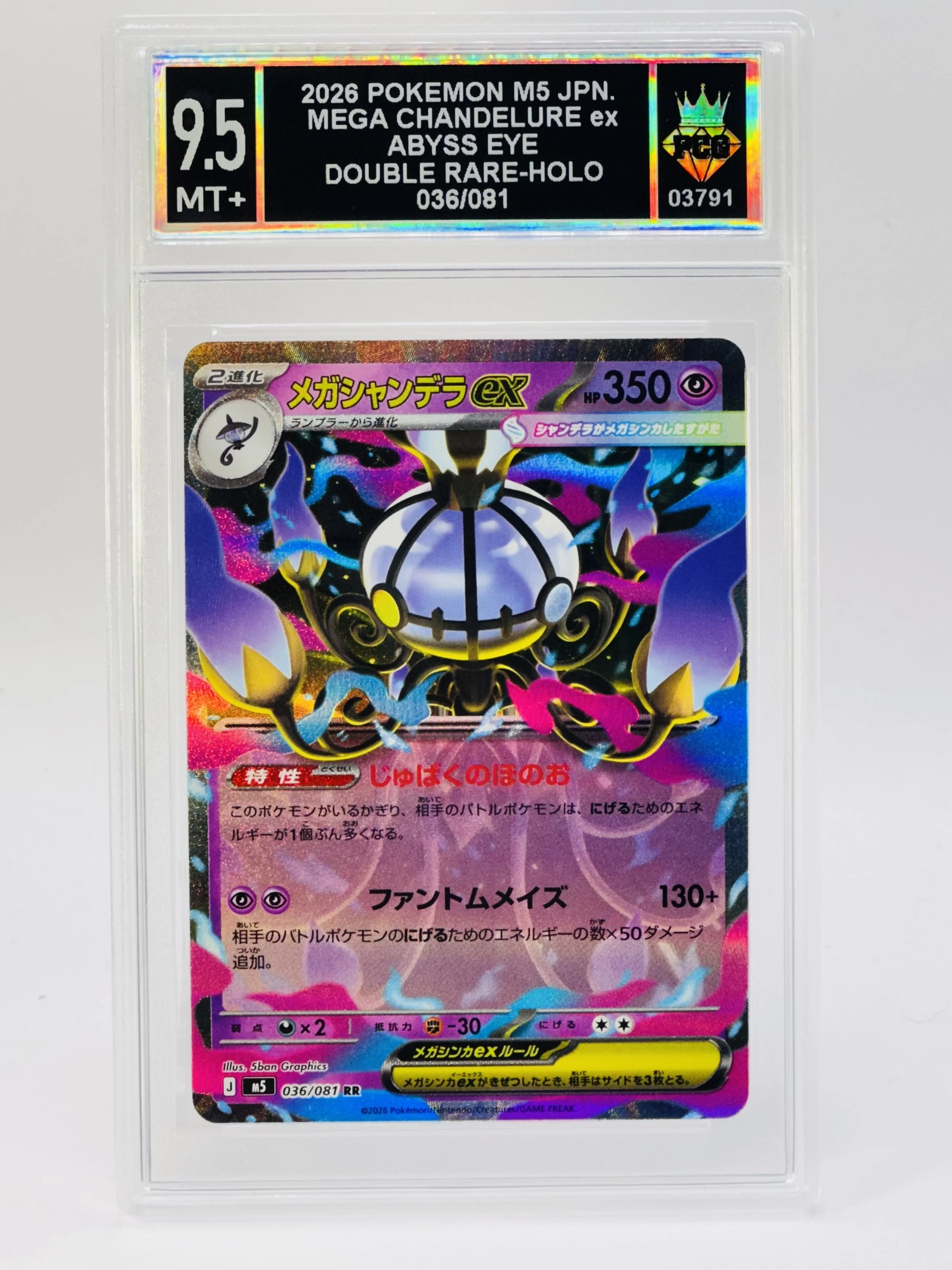 #20260003791 2026 MEGA CHANDELURE EX 9.5 MT+