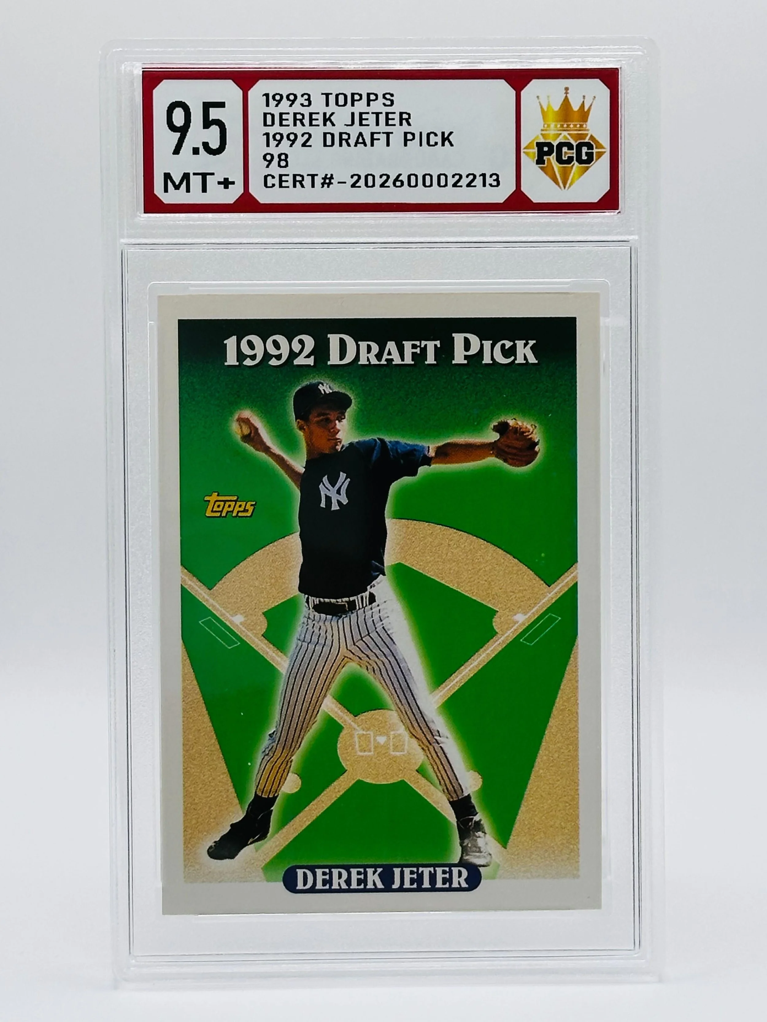 #2006002213 1993 DEREK JETER 9.5 MT+