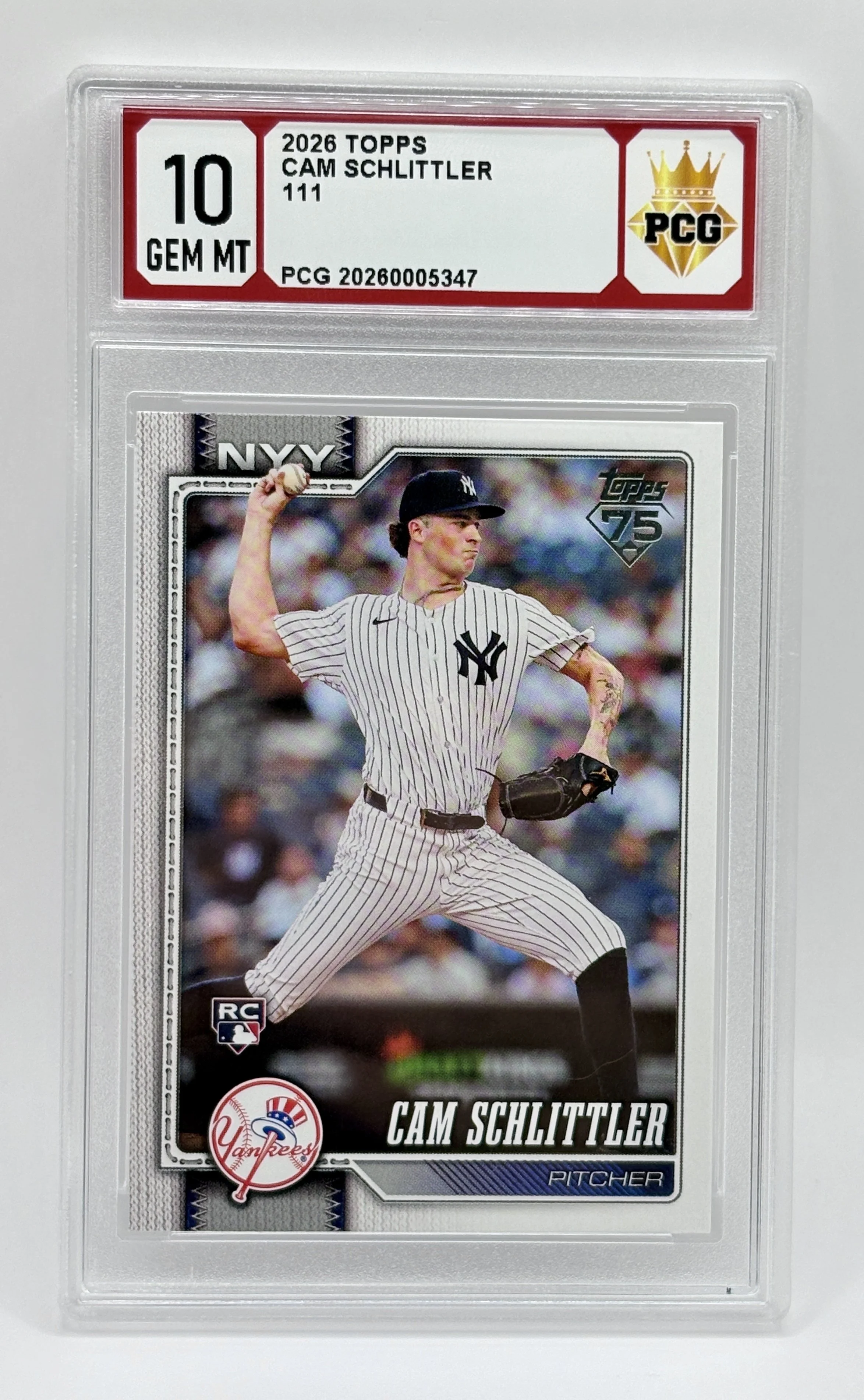 #20260005347 2026 CAM SCHLITTLER 10 GEM MT