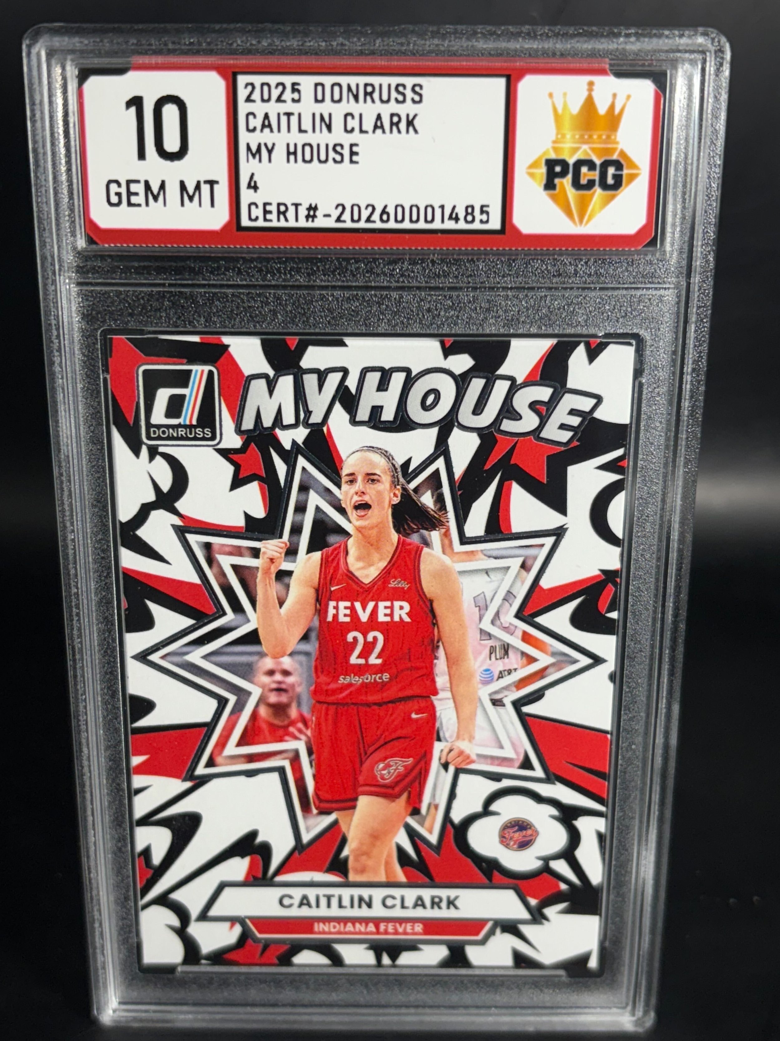 #20260001485 2025 CATLIN CLARK 10 GEM MT