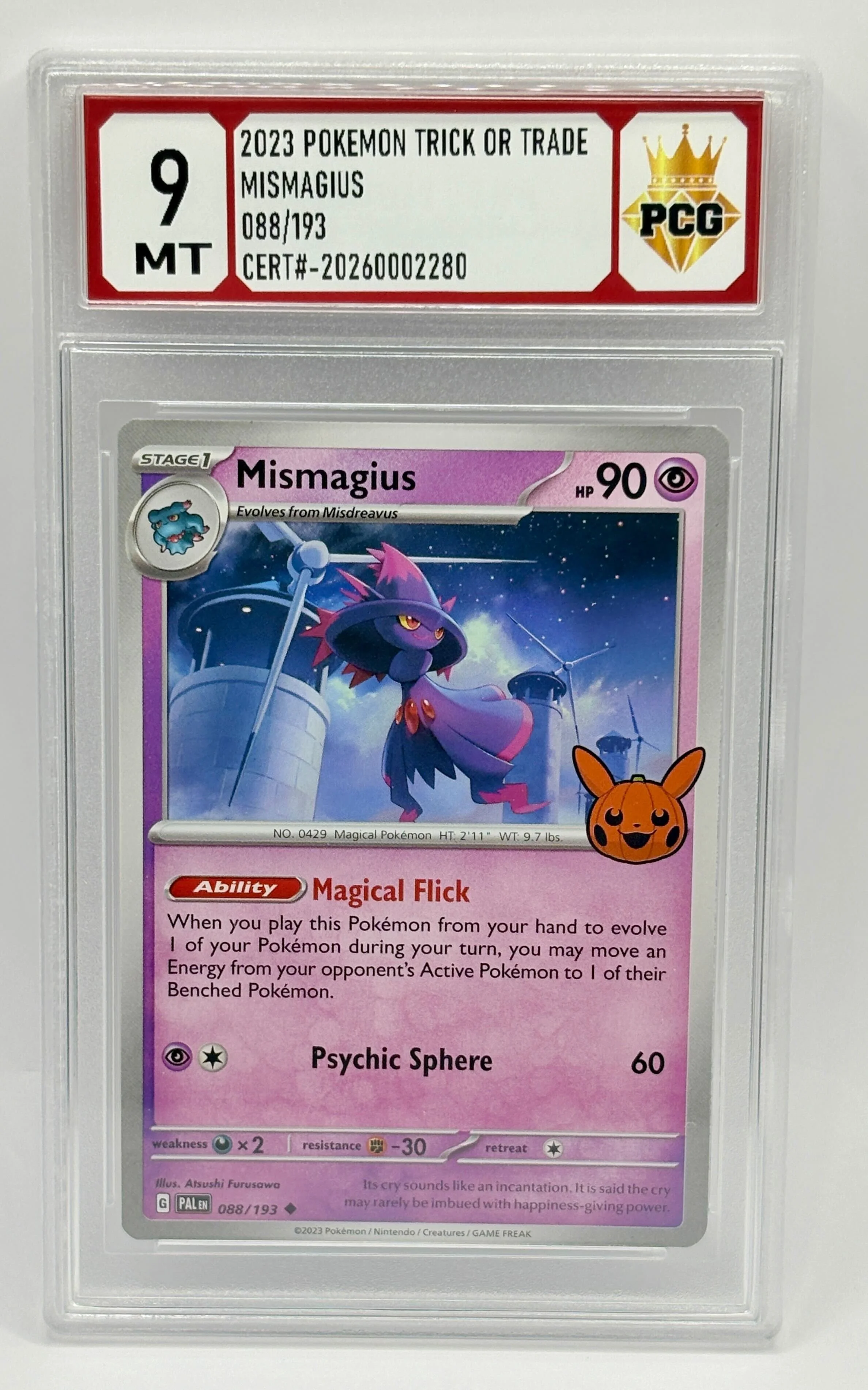 #20260002280 2023 MISMAGIUS 9 MT