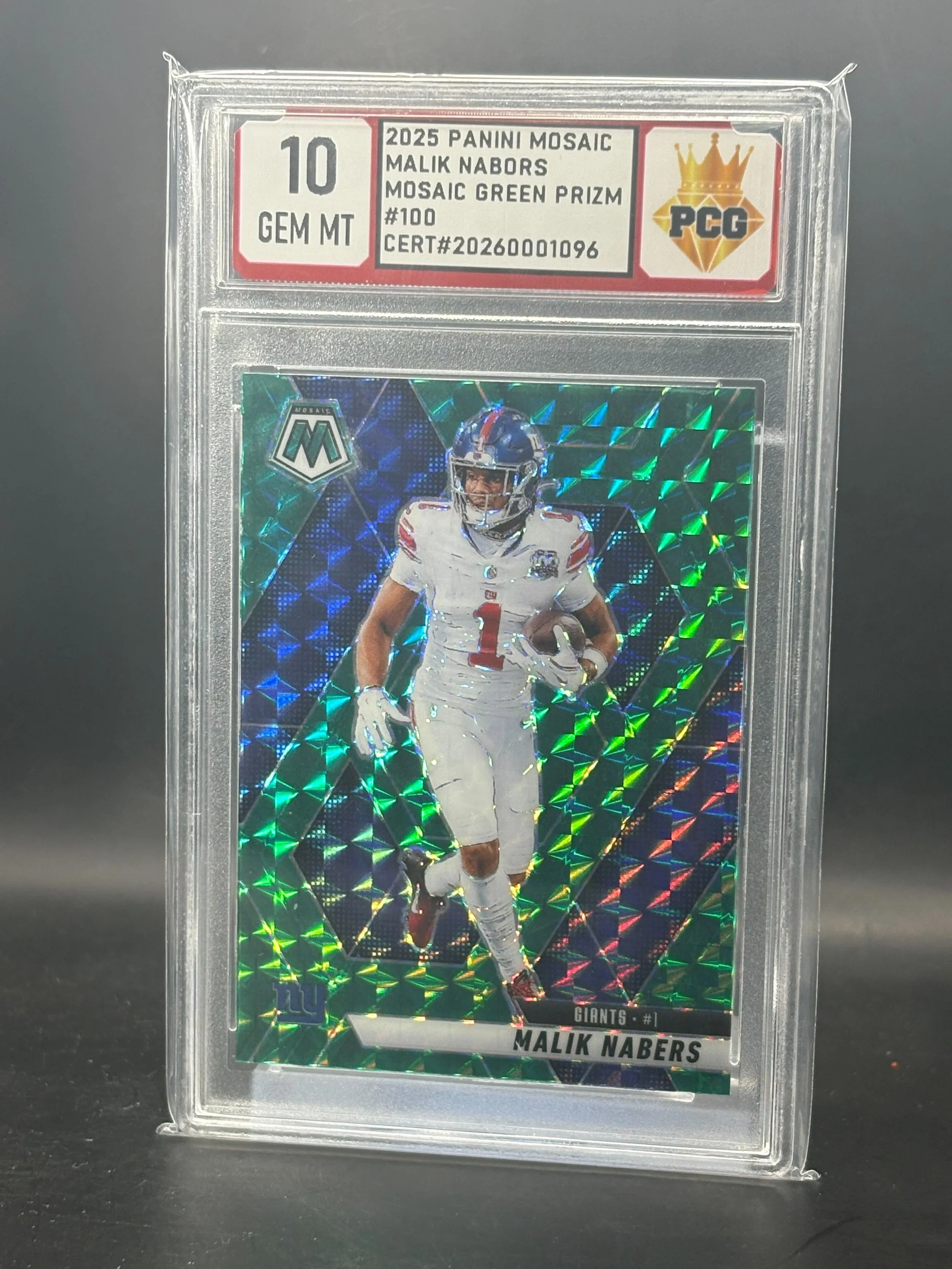 #20260001096 2025 MALIK NABORS RC 10 GEM MT