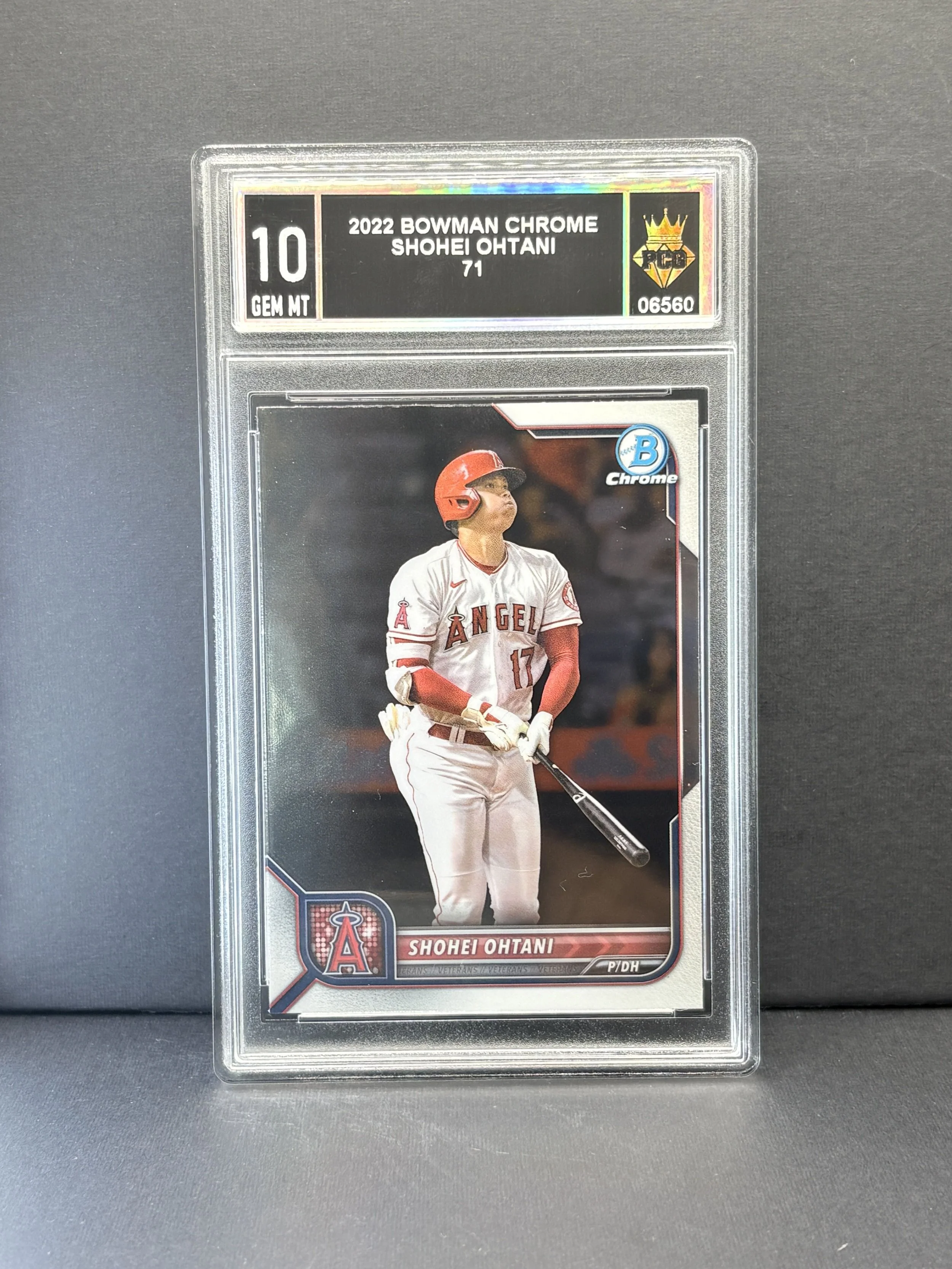 #06560 2022 SHOHEI OHTANI 10 GEM MT