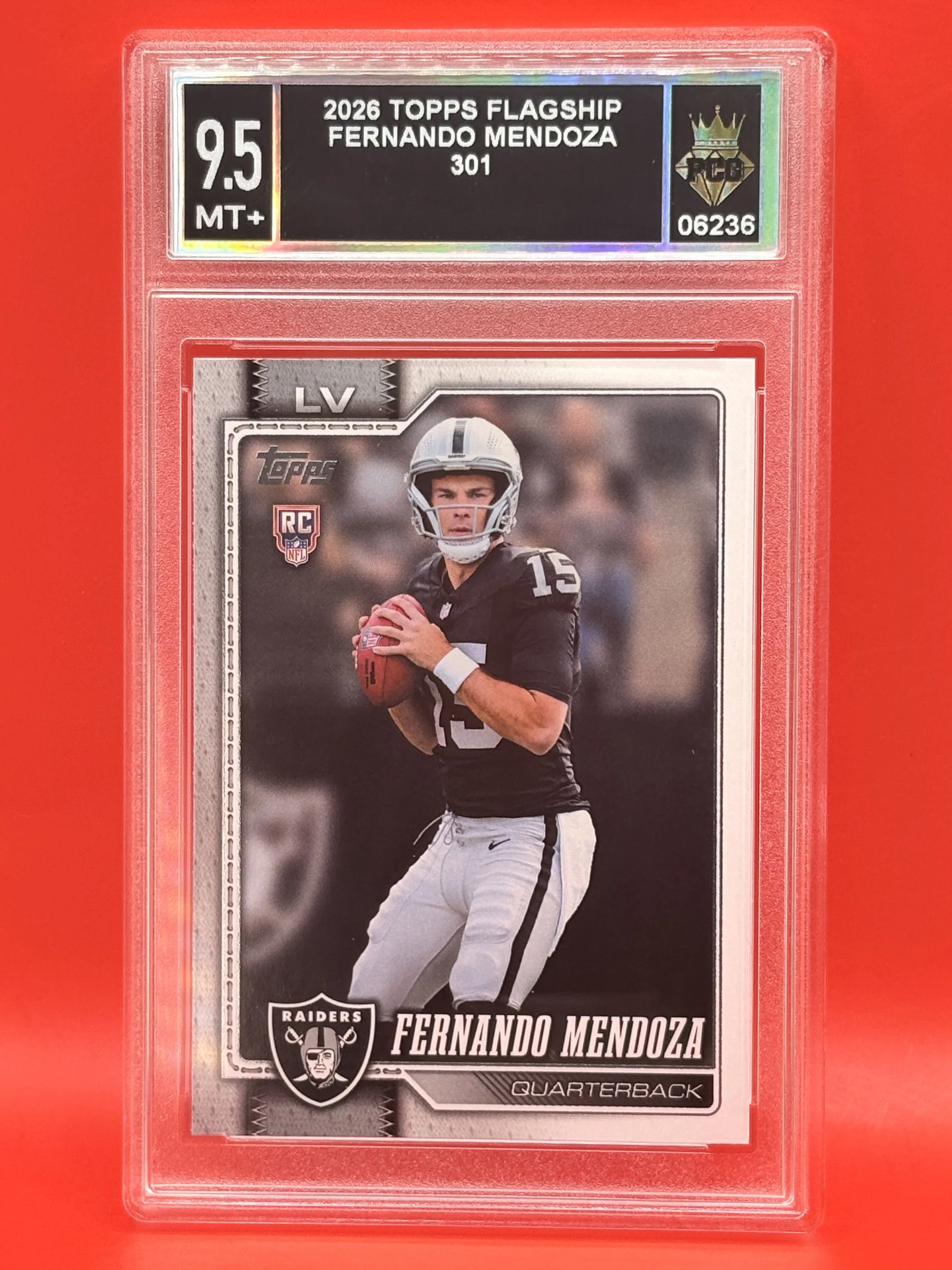 #06236 2026 FERNANDO MENDOZA 9.5 MT+