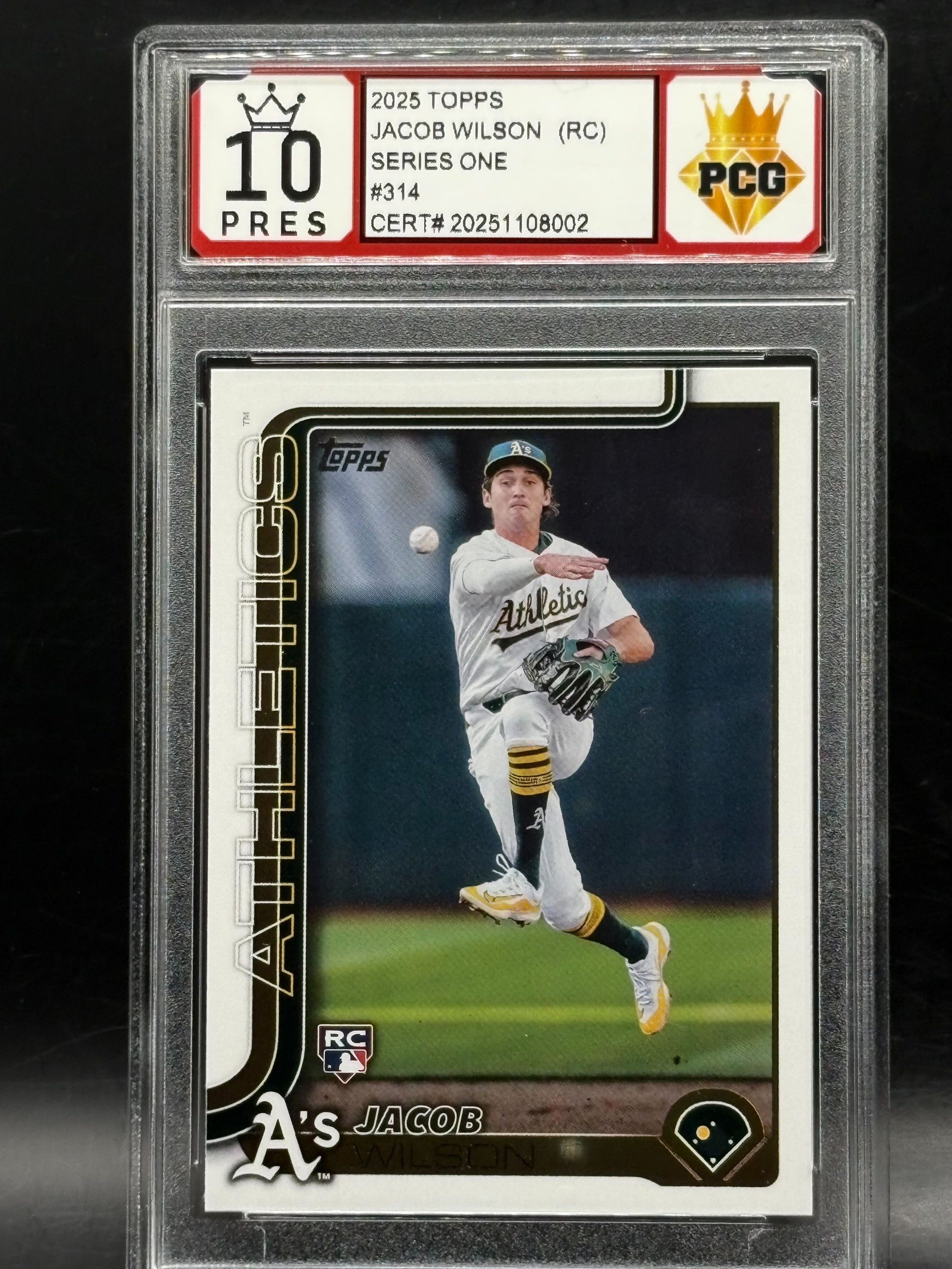 #20251108002 Jacob Wilson 10 Prestigious (Highest Grade)