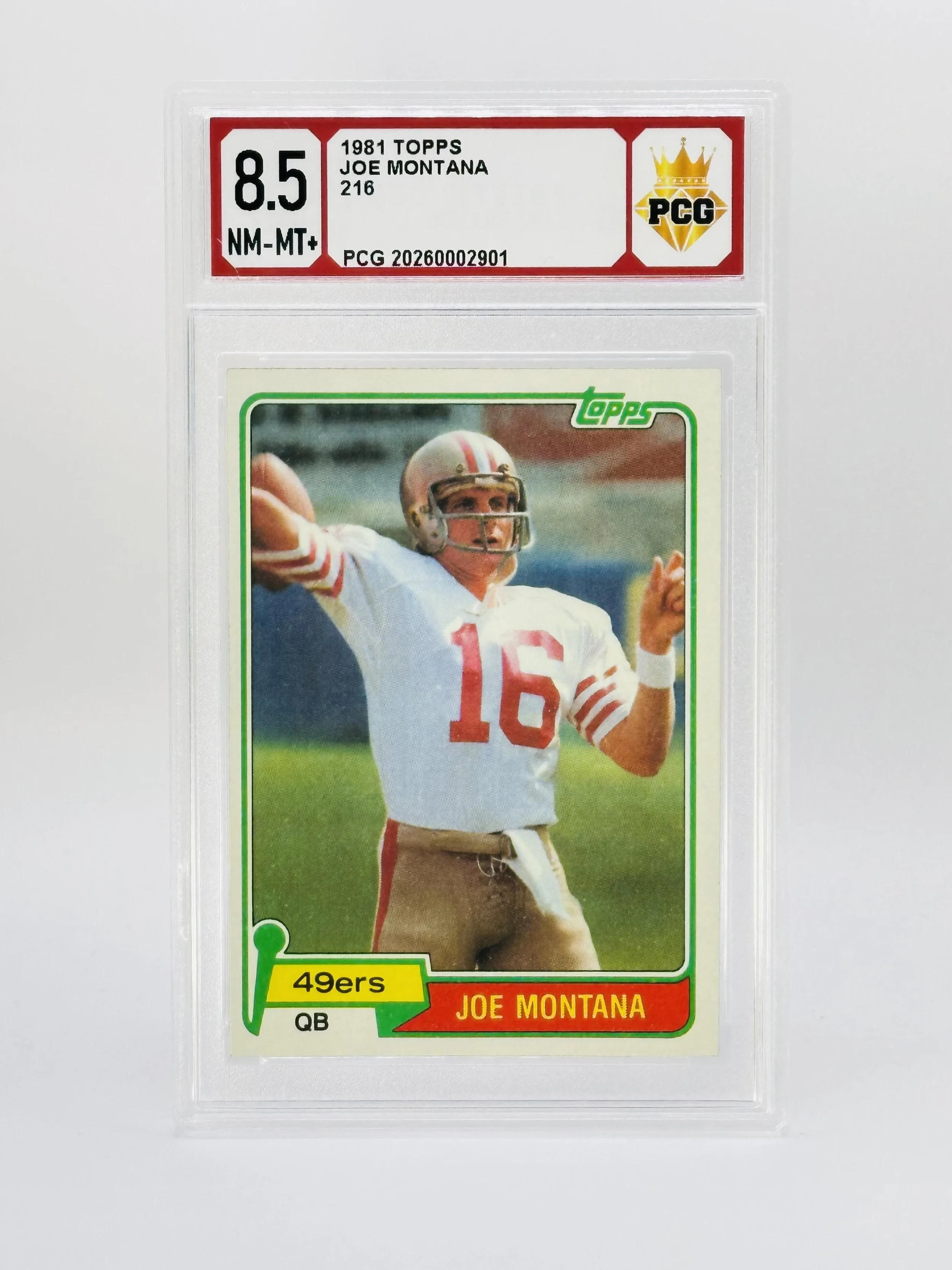 #20260002901 1981 JOE MONTANTA 8.5 NM-MT+