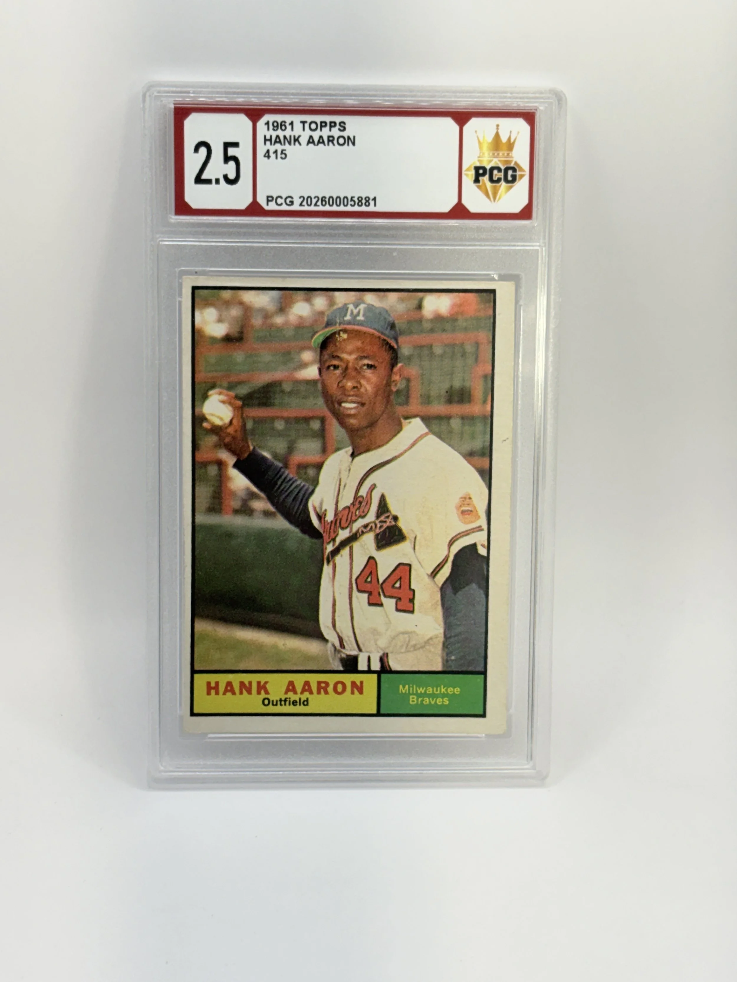 #20260005881 1961 HANK AARON 2.5