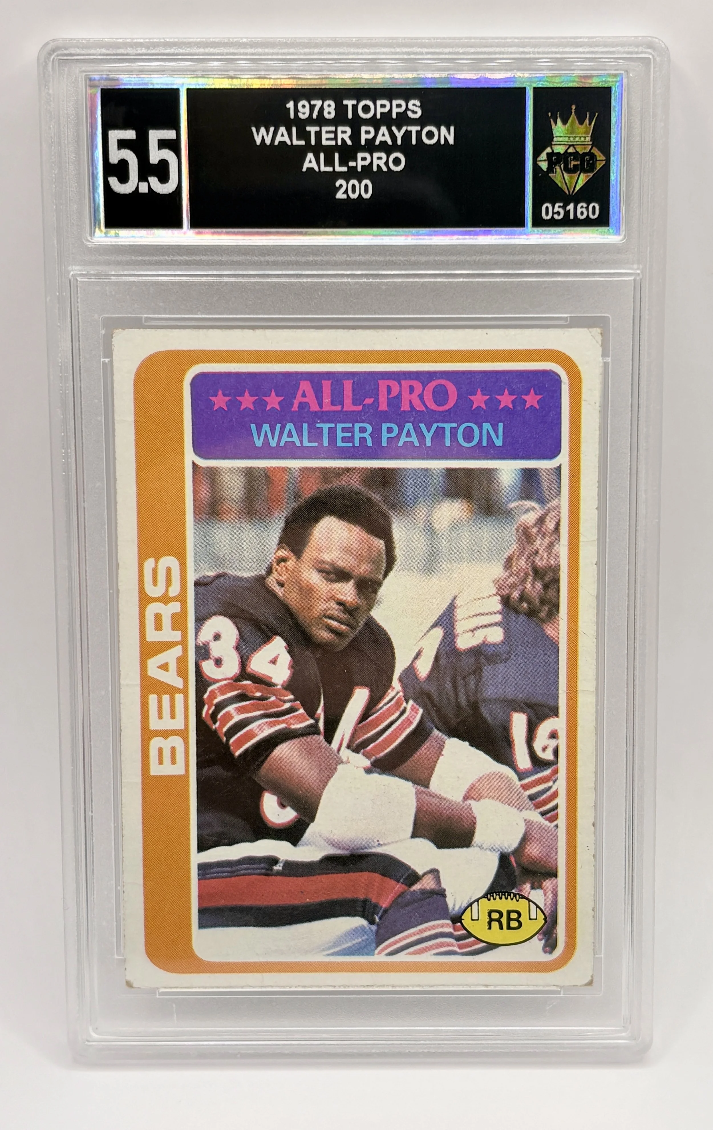 #20260005160 1978 WALTER PAYTON 5.5
