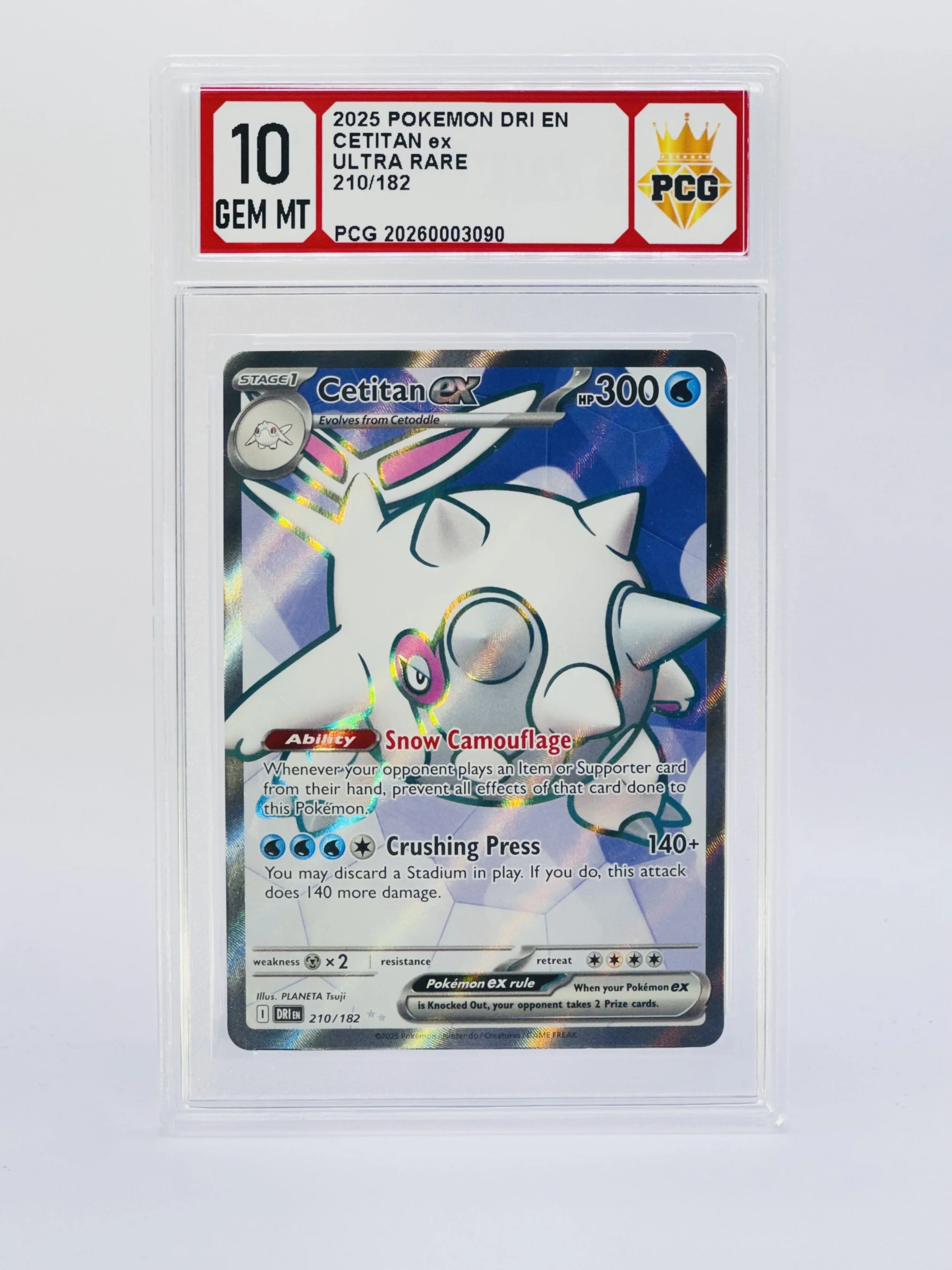 #20260003090 2025 CETITAN EX 10 GEM MT