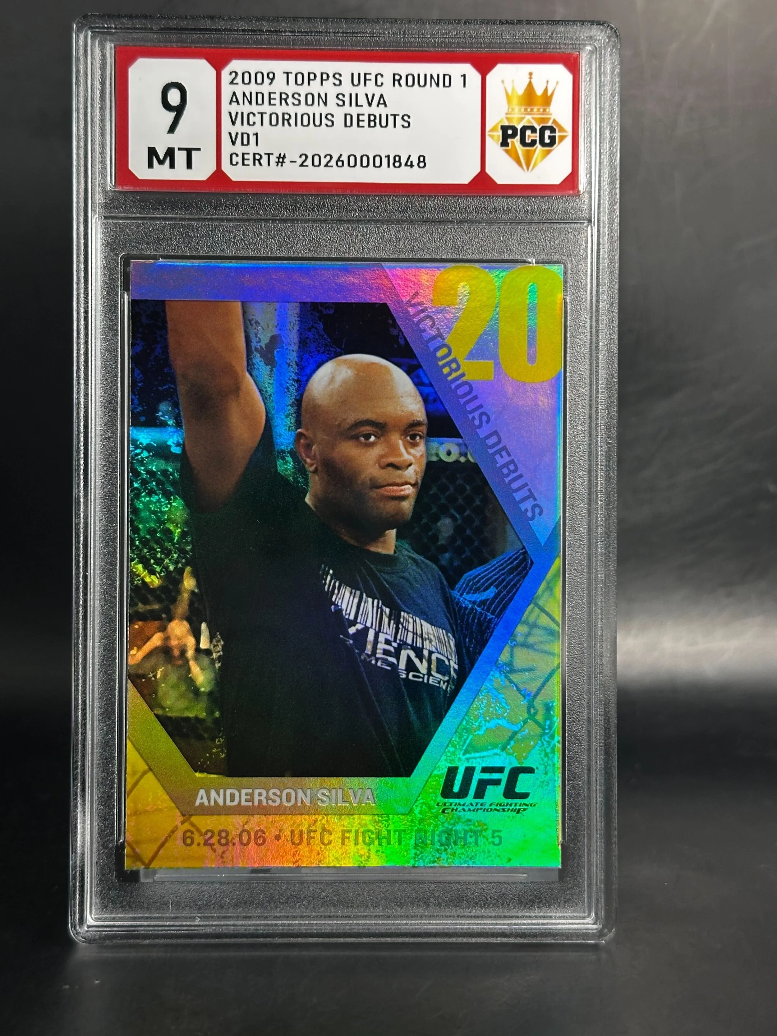 #20270001848 2009 ANDERSON SILVA 9 MT