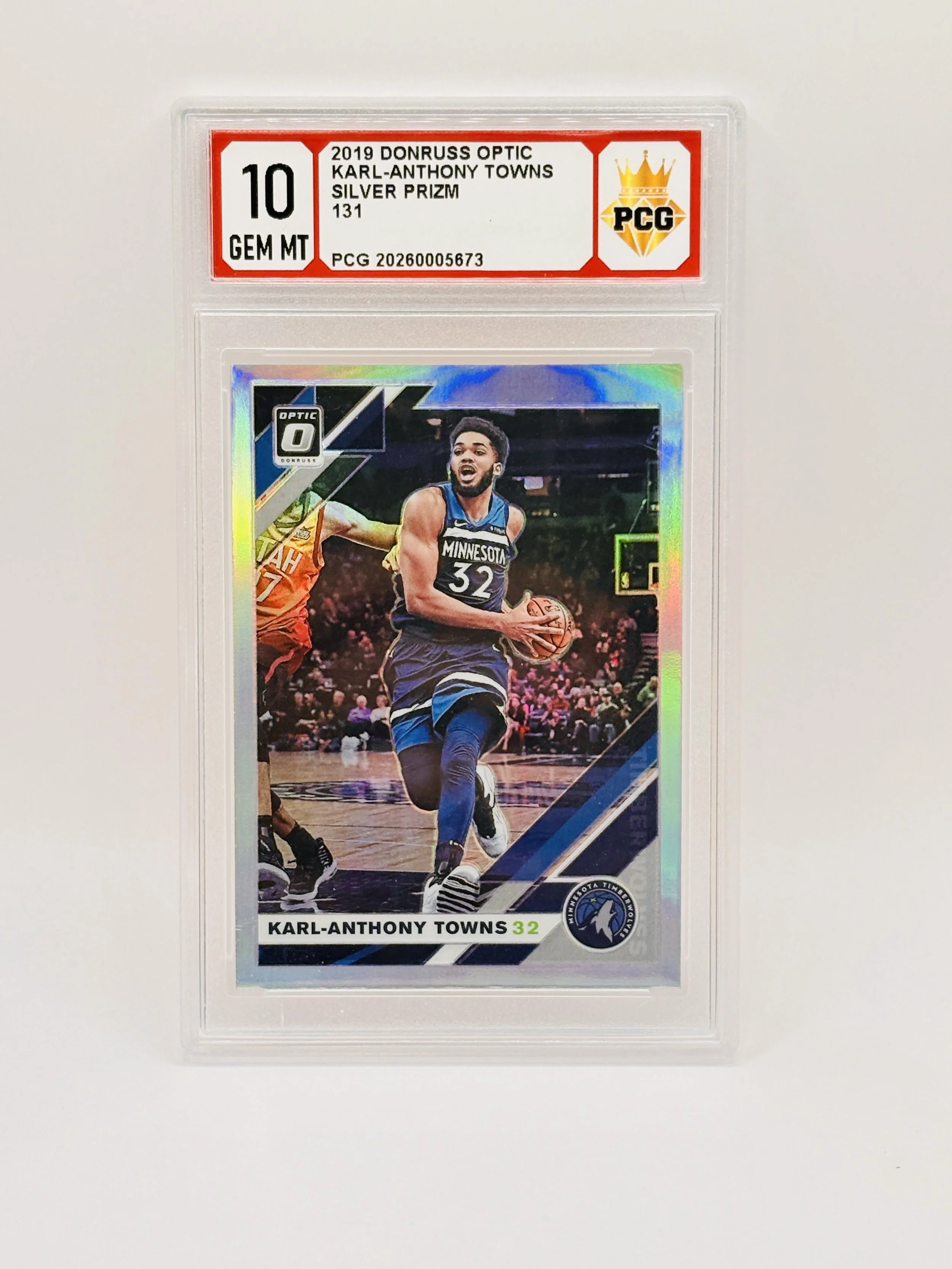 #20260005673 2019 KARL-ANTHONY TOWNS 10 GEM MT