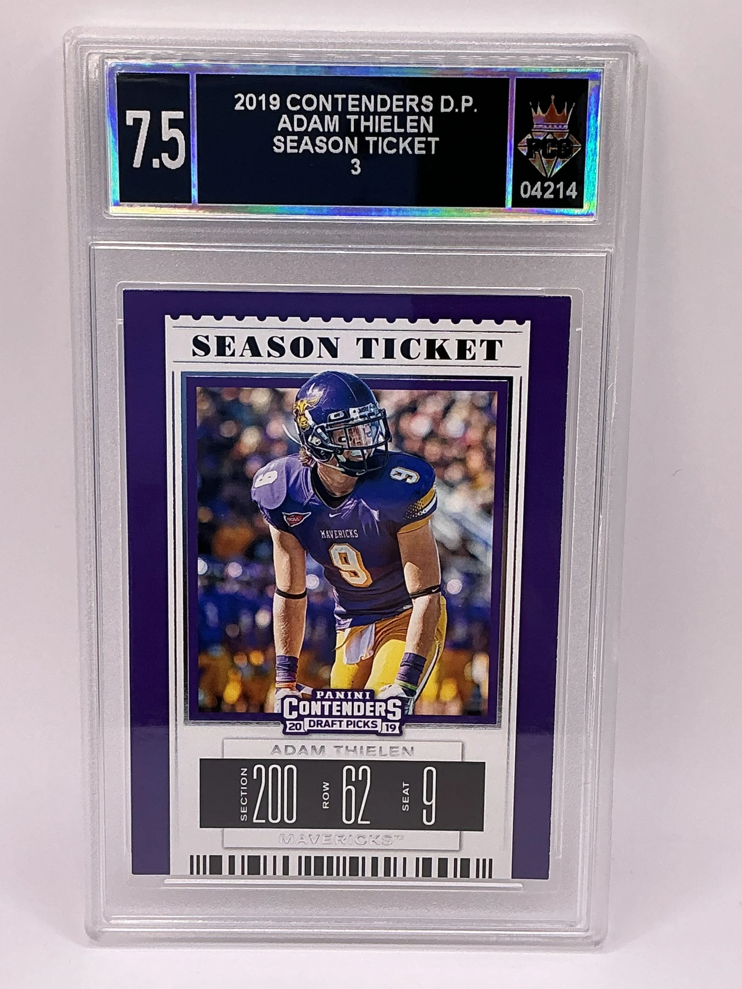 #04214 2019 ADAM THIELEN 7.5
