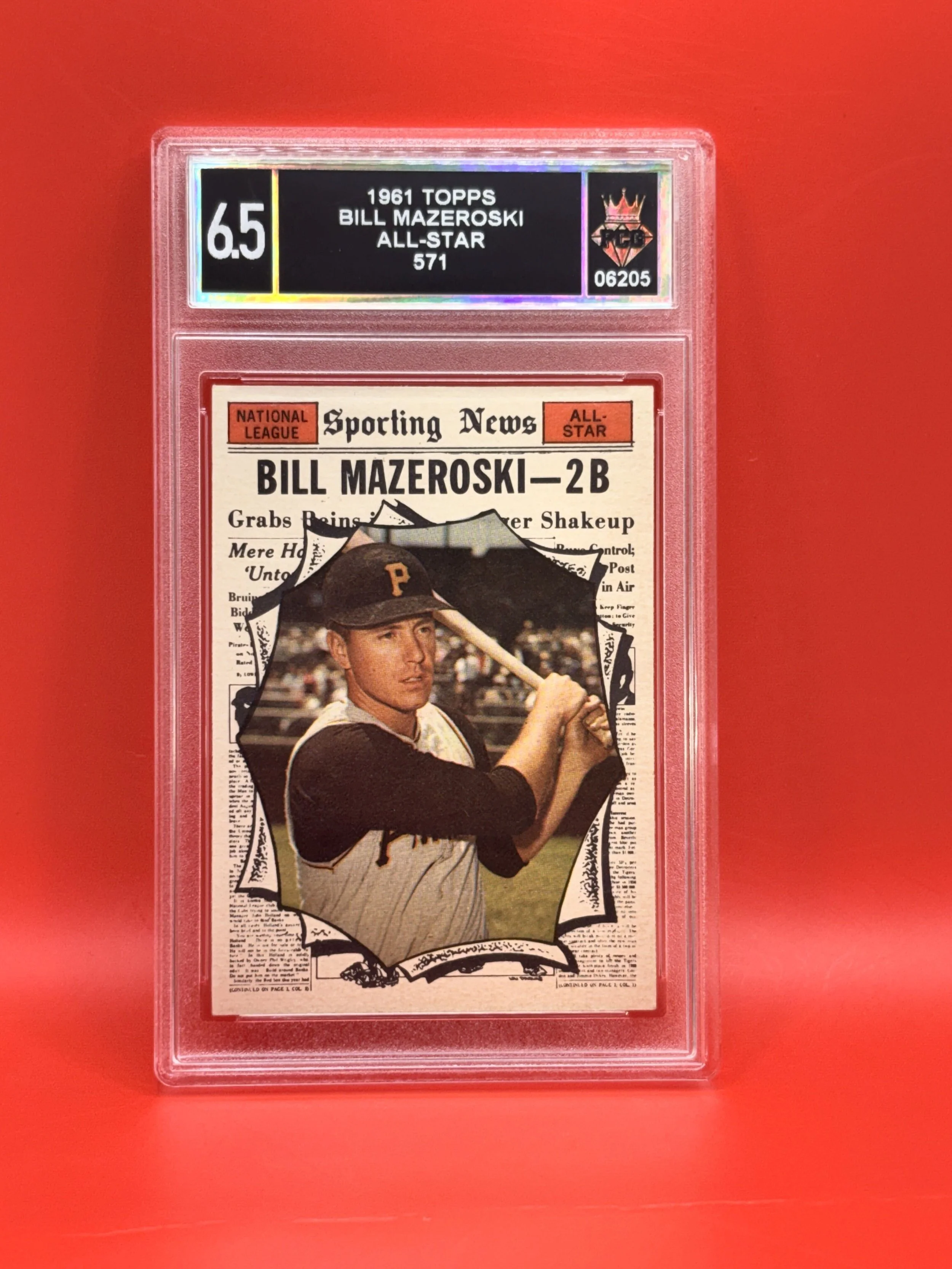 #06205 1961 BILL MAZEROSKI 6.5