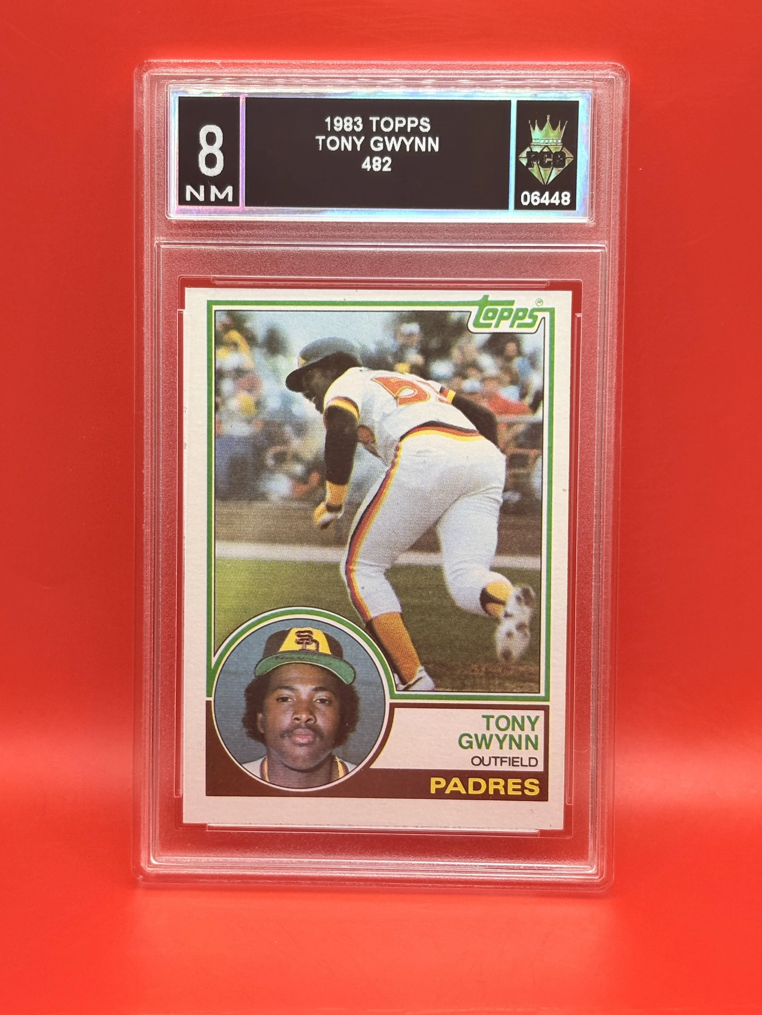 #06448 1983 TONY GWYNN 8 NM