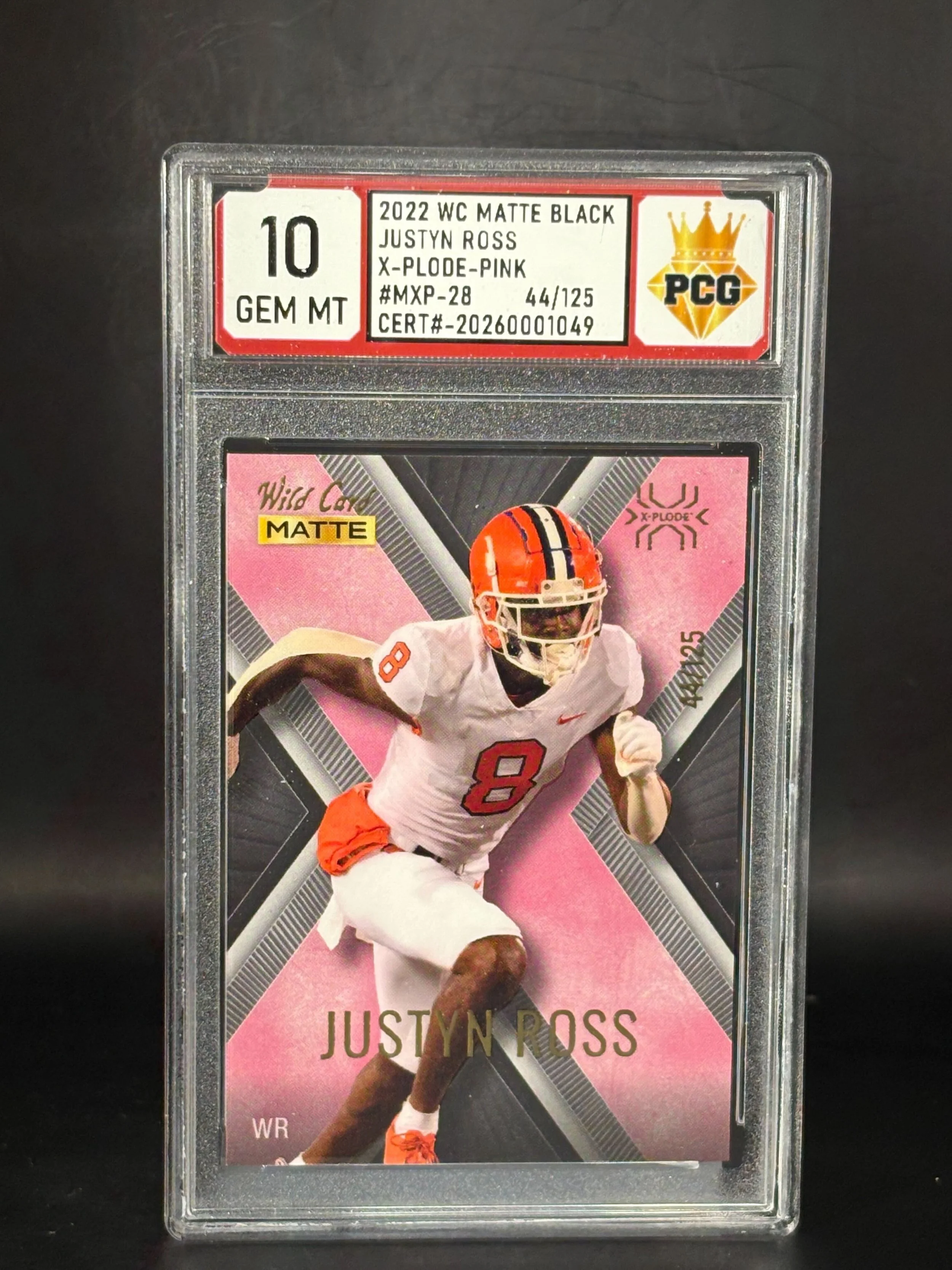 #20260001049 2022 JUSTYN ROSS 10 GEM MT