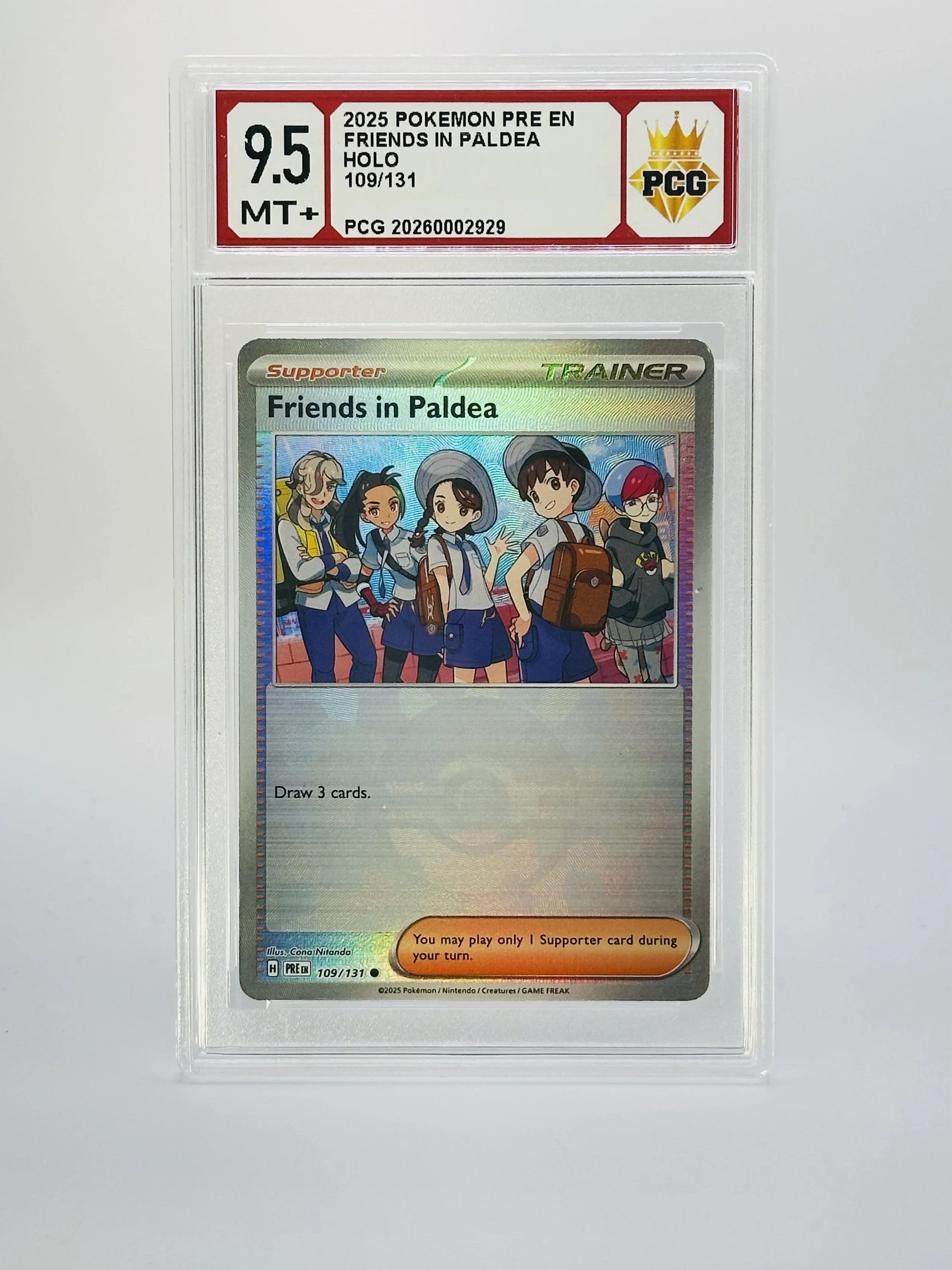 #20260002929 2025 FRIENDS IN PALDEA 9.5 MT+