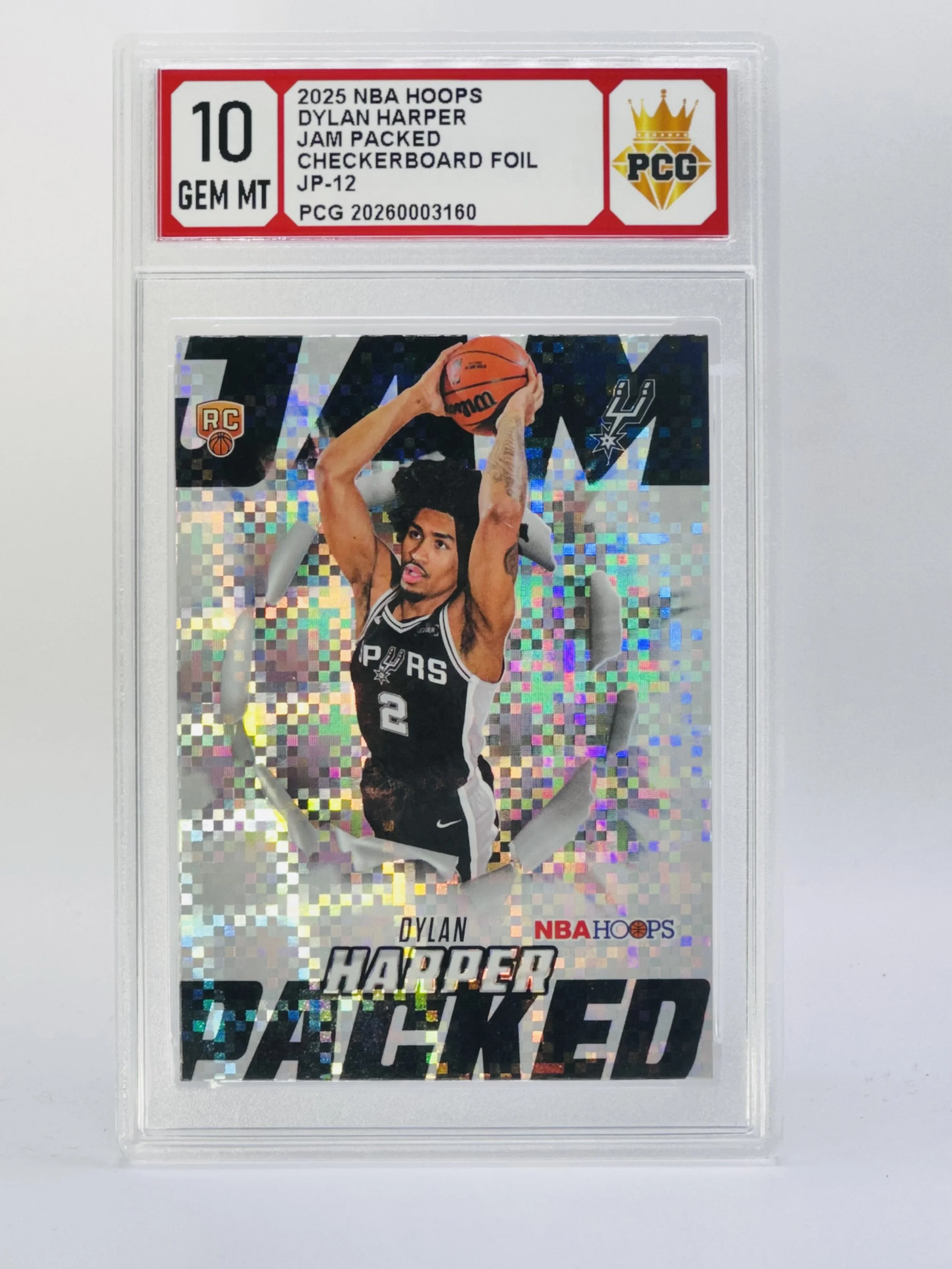#20260003160 2025 DYLAN HARPER 10 GEM MT