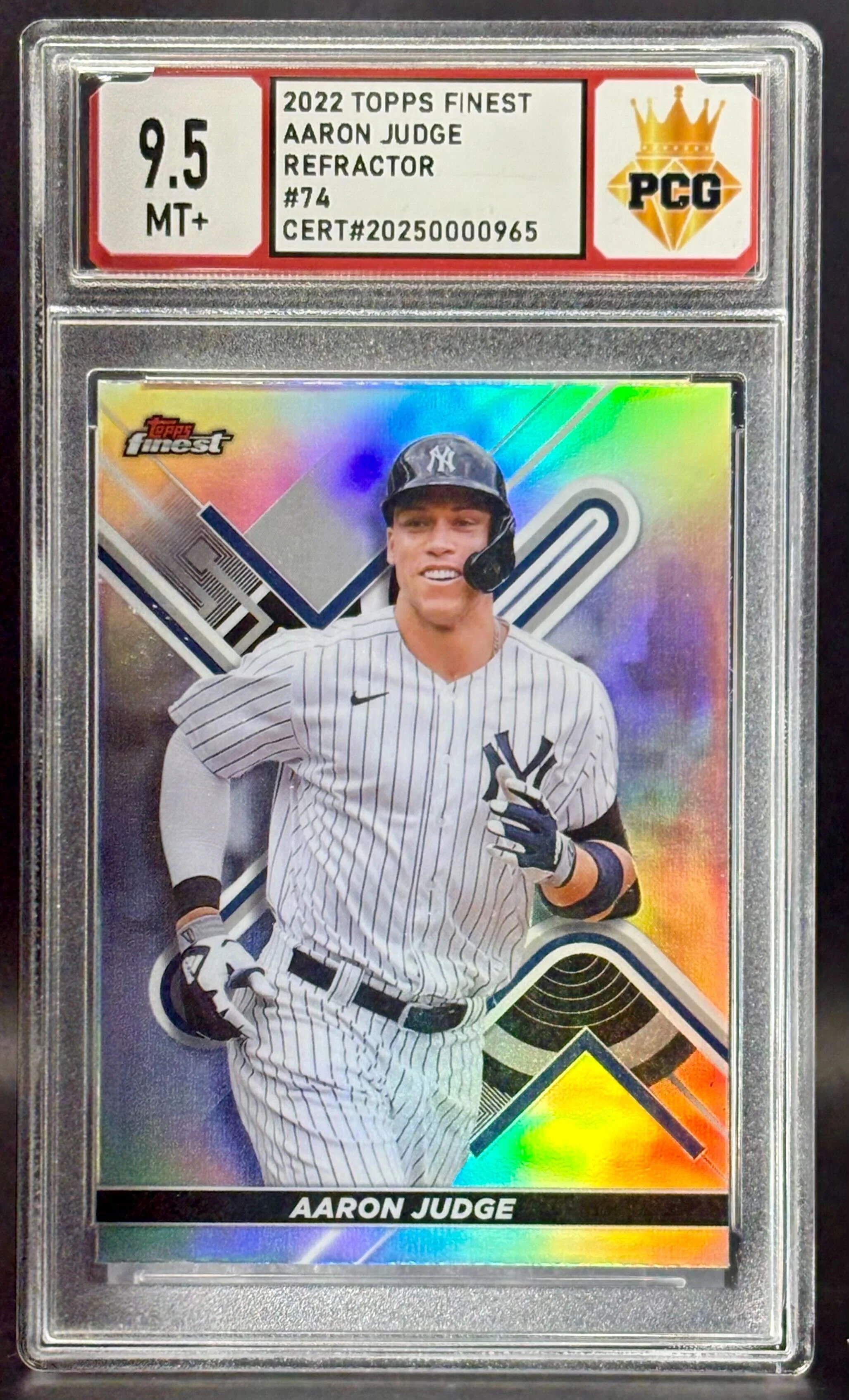 #20250000965 2022 AARON JUDGE 9.5 MT+