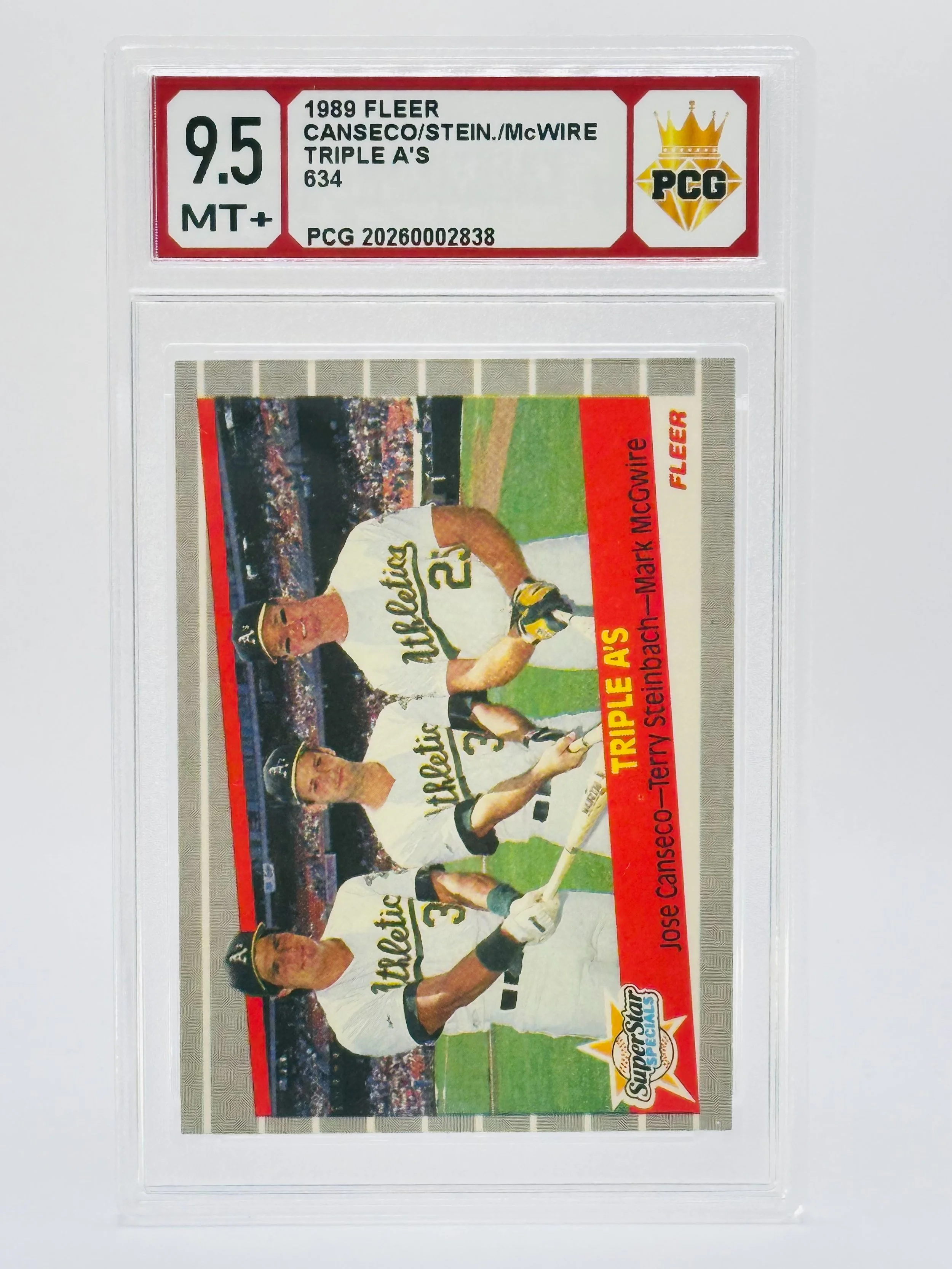 #20260002838 1989 TRIPLE A'S 9.5 MT+
