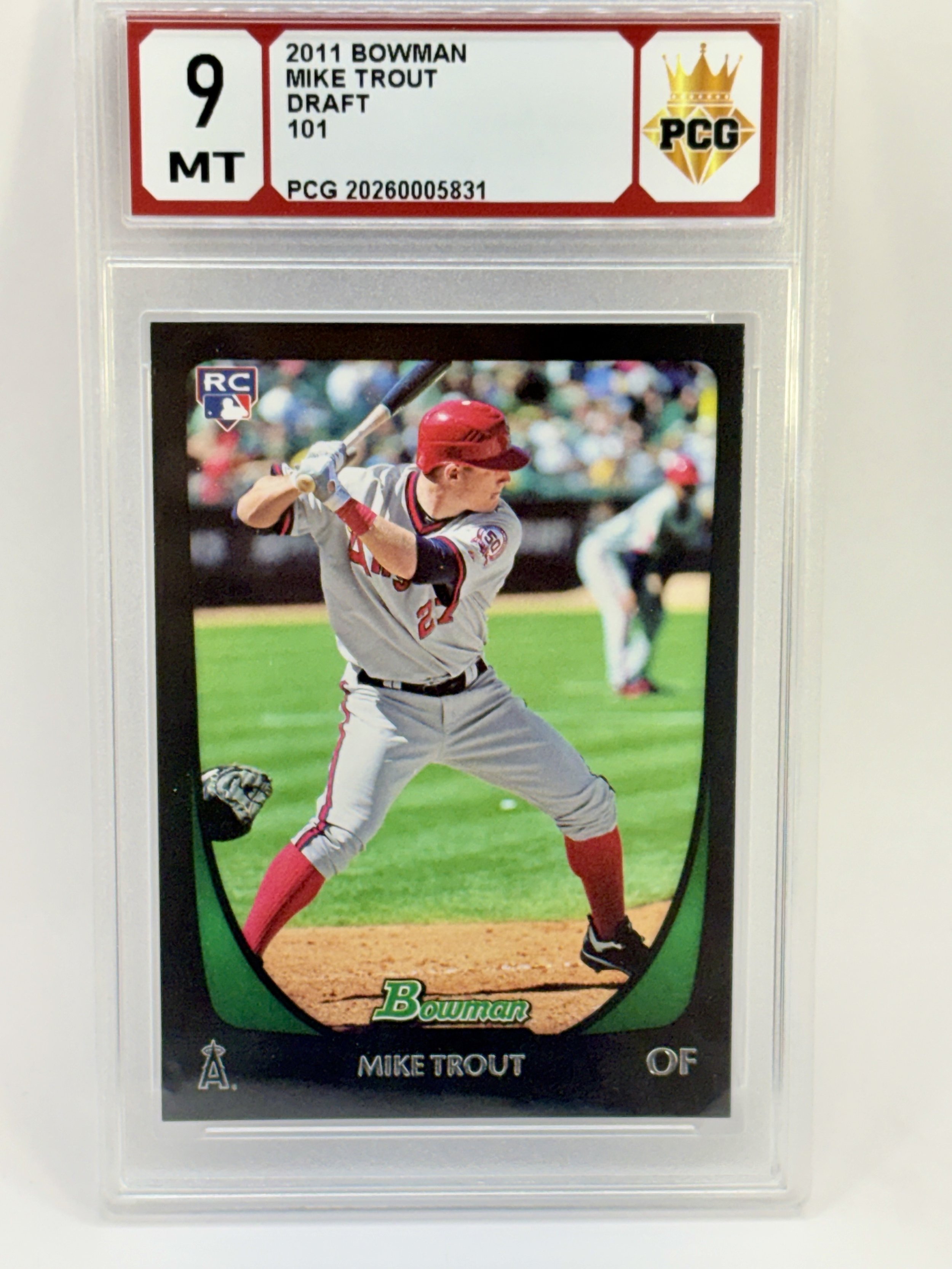 #20260005831 2011 MIKE TROUT 9 MT