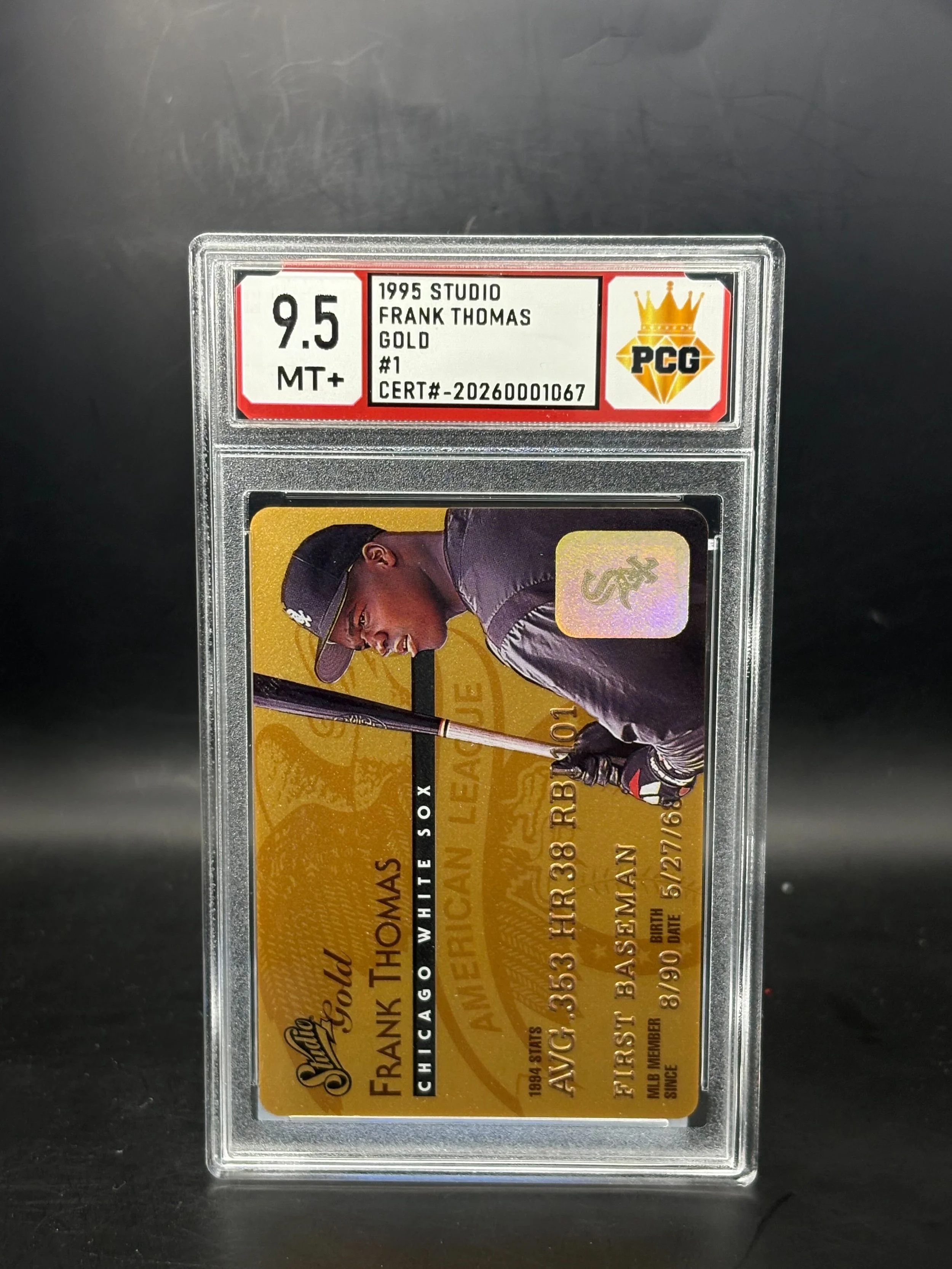 #20260001067 1995 FRANK THOMAS #1