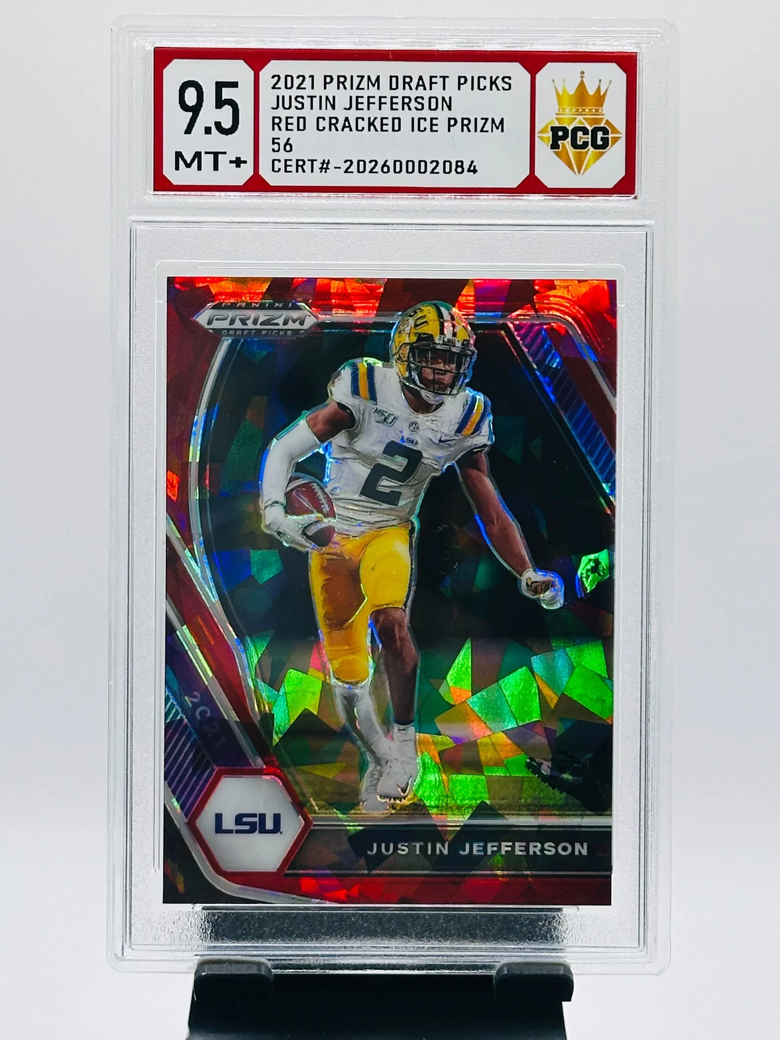 #20260002084 2021 JUSTIN JEFFERSON 9.5 MT+
