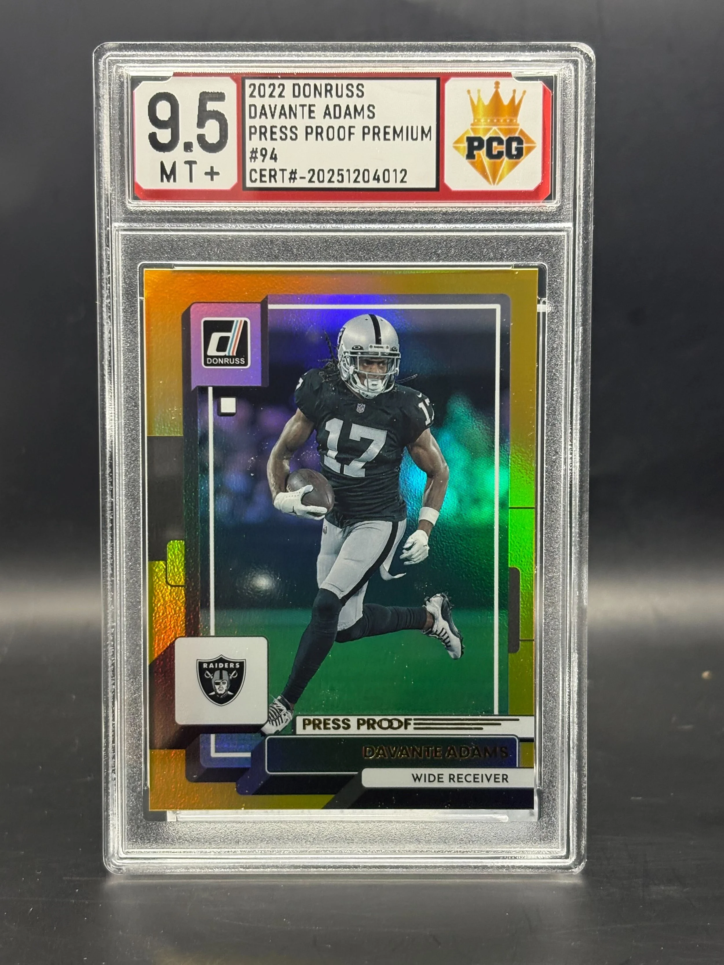 #20251204012 Davante Adams 9.5 MT+