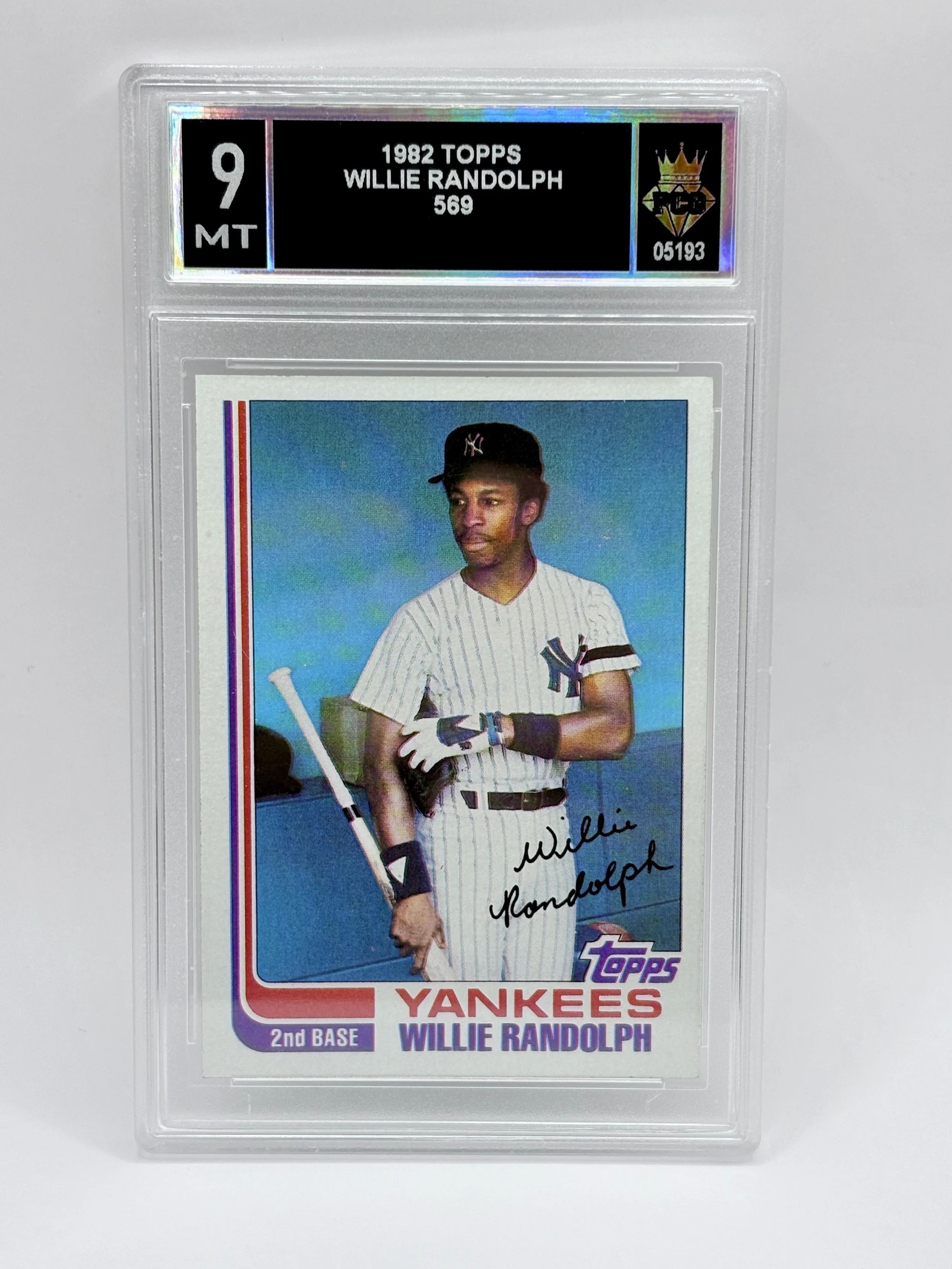 #20260005193 1982 WILLIE RANDOLPH 9 MT