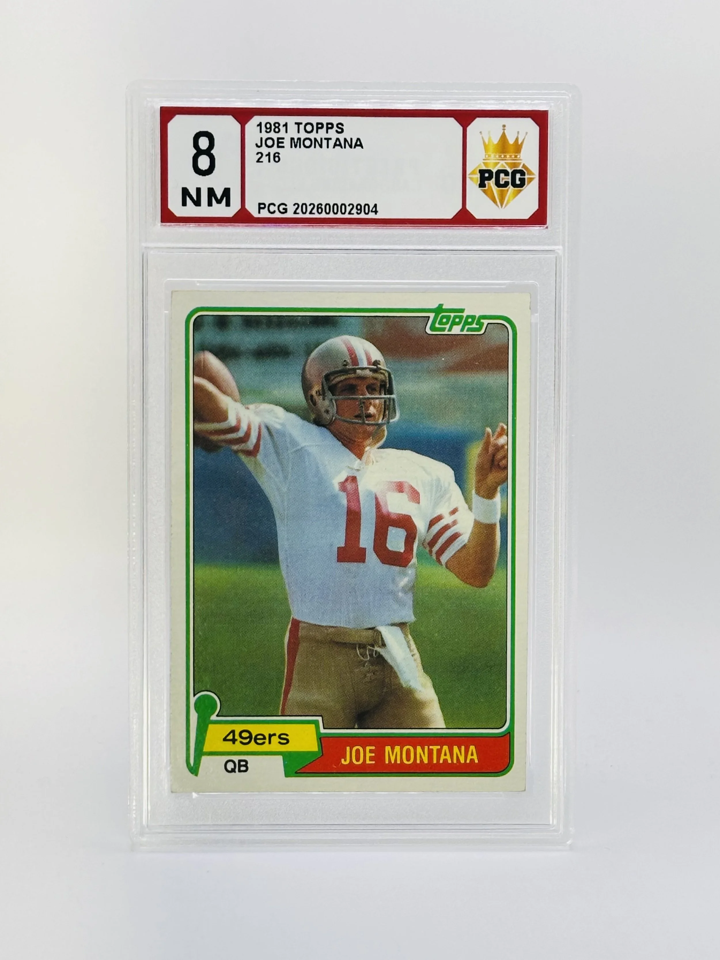 #20260002904 1981 JOE MONTANTA 8