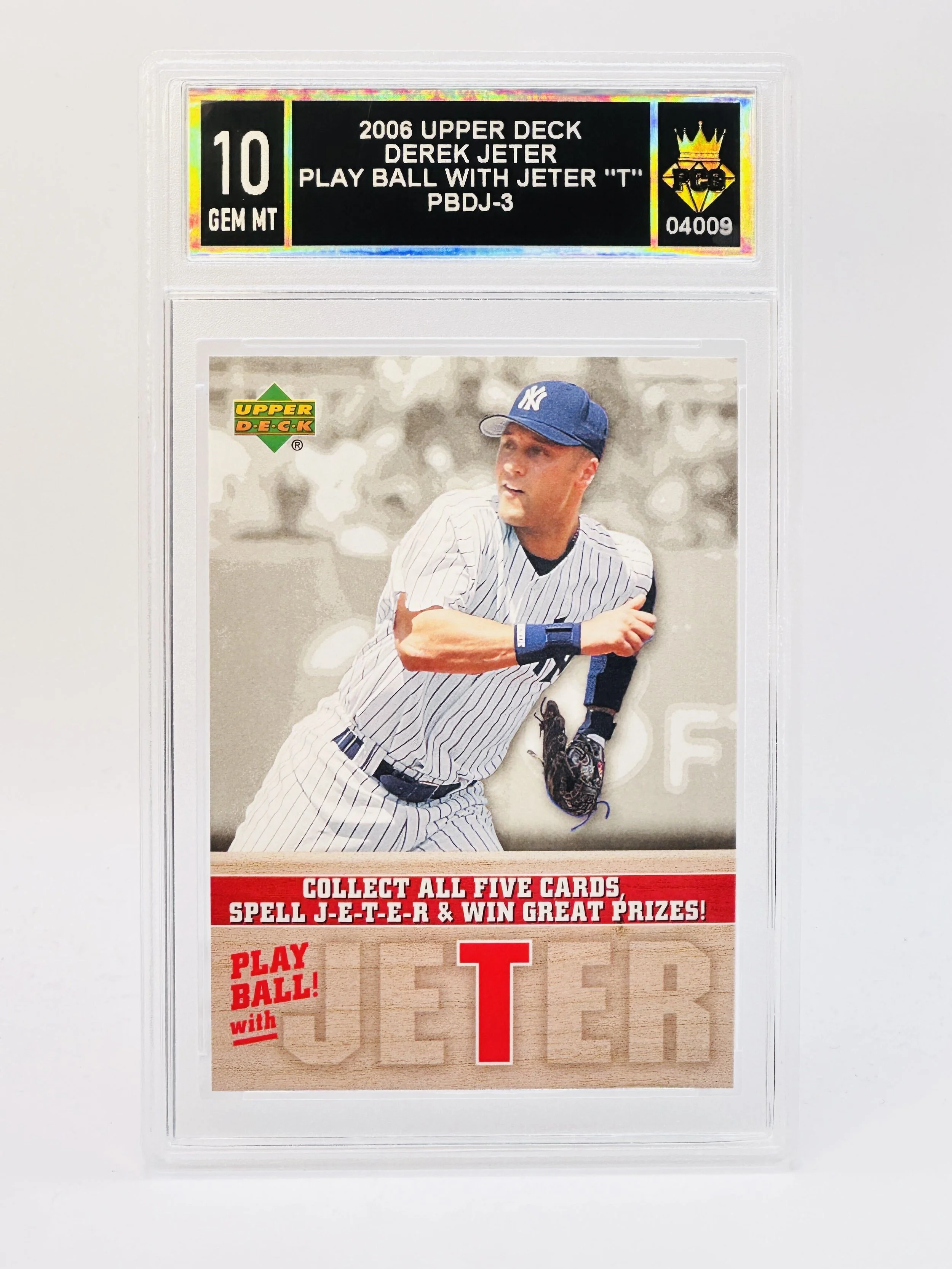 #20260004009 2006 DEREK JETER 10 GEM MT