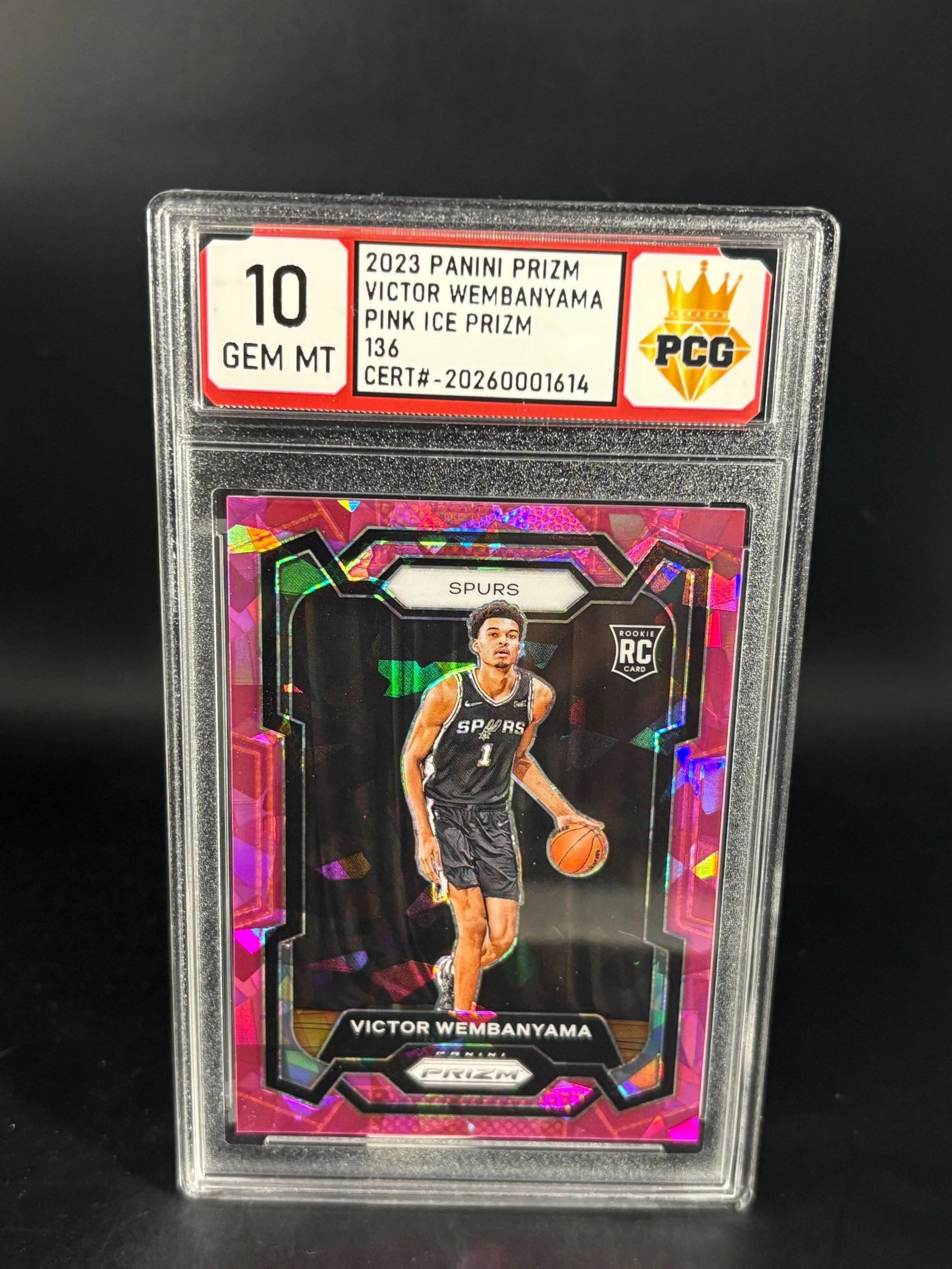 #20260001614 2023 VICTOR WEBANYAMA 10 GEM MT