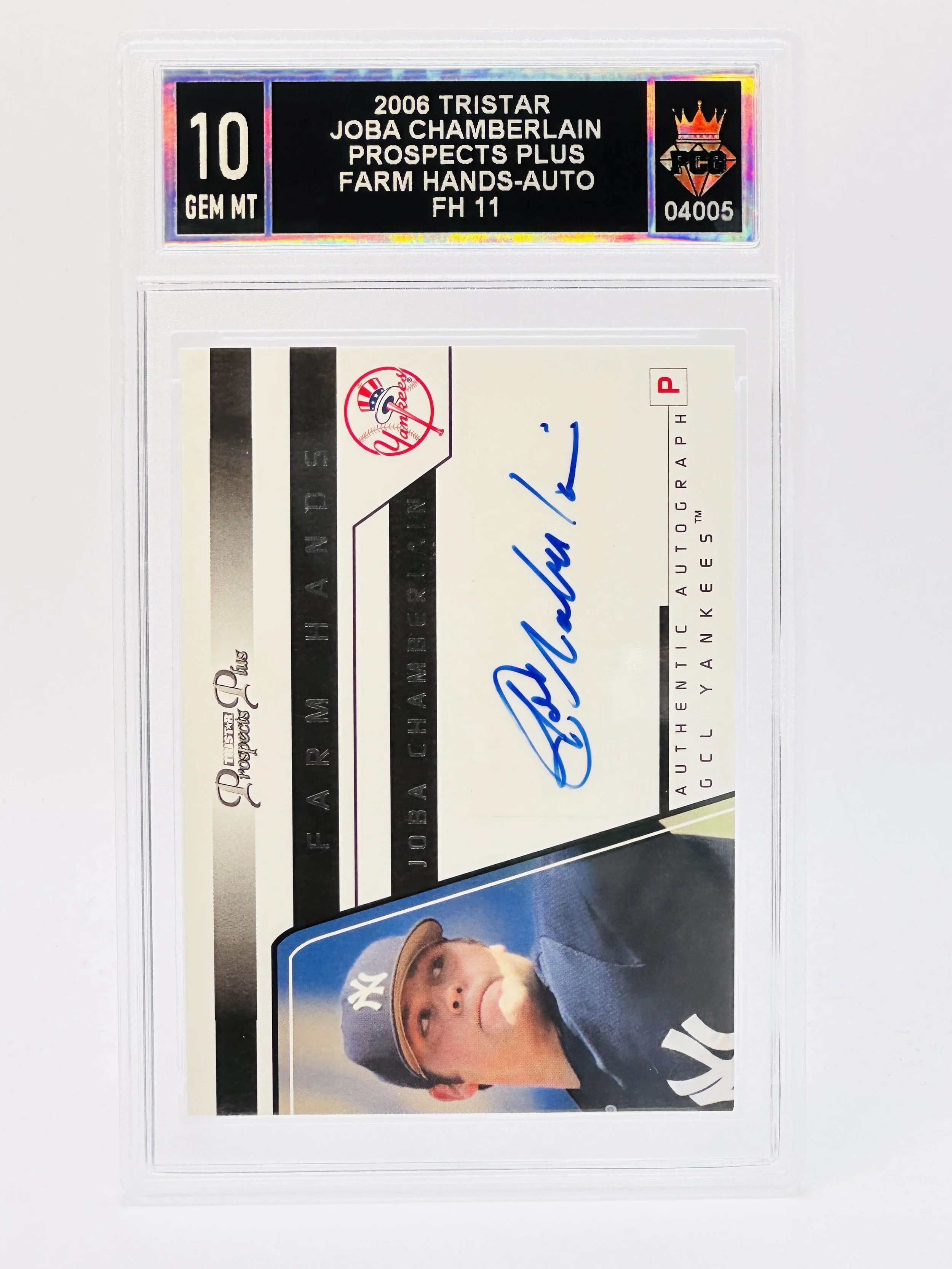 #20260004005 2006 JOBA CHAMBERLAIN 10 GEM MT