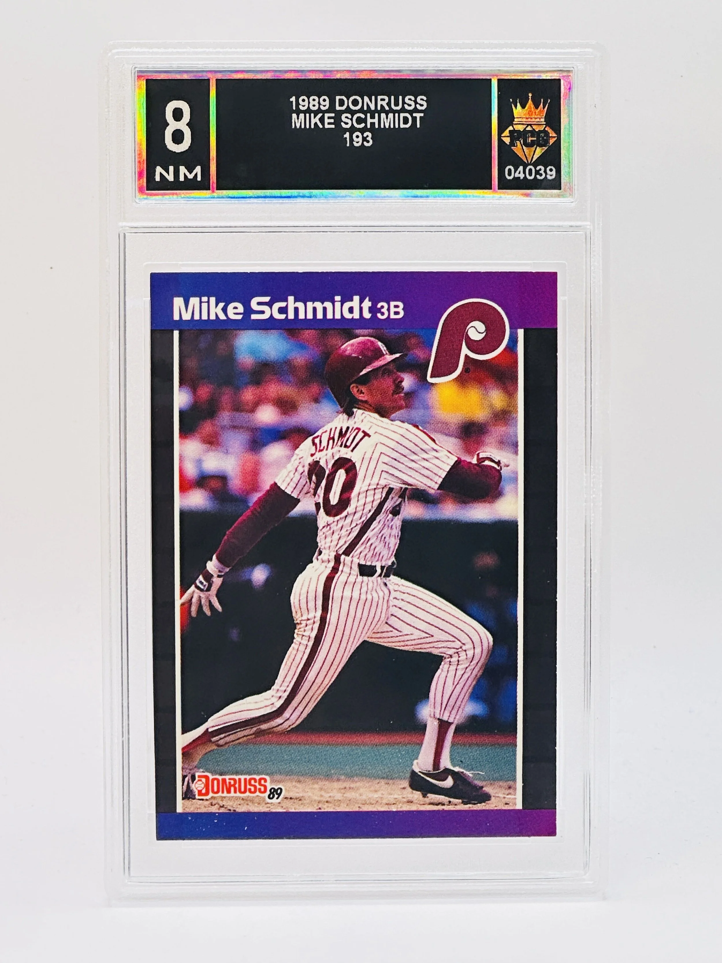 #20260004039 1989 MIKE SCHMIDT 8 NM