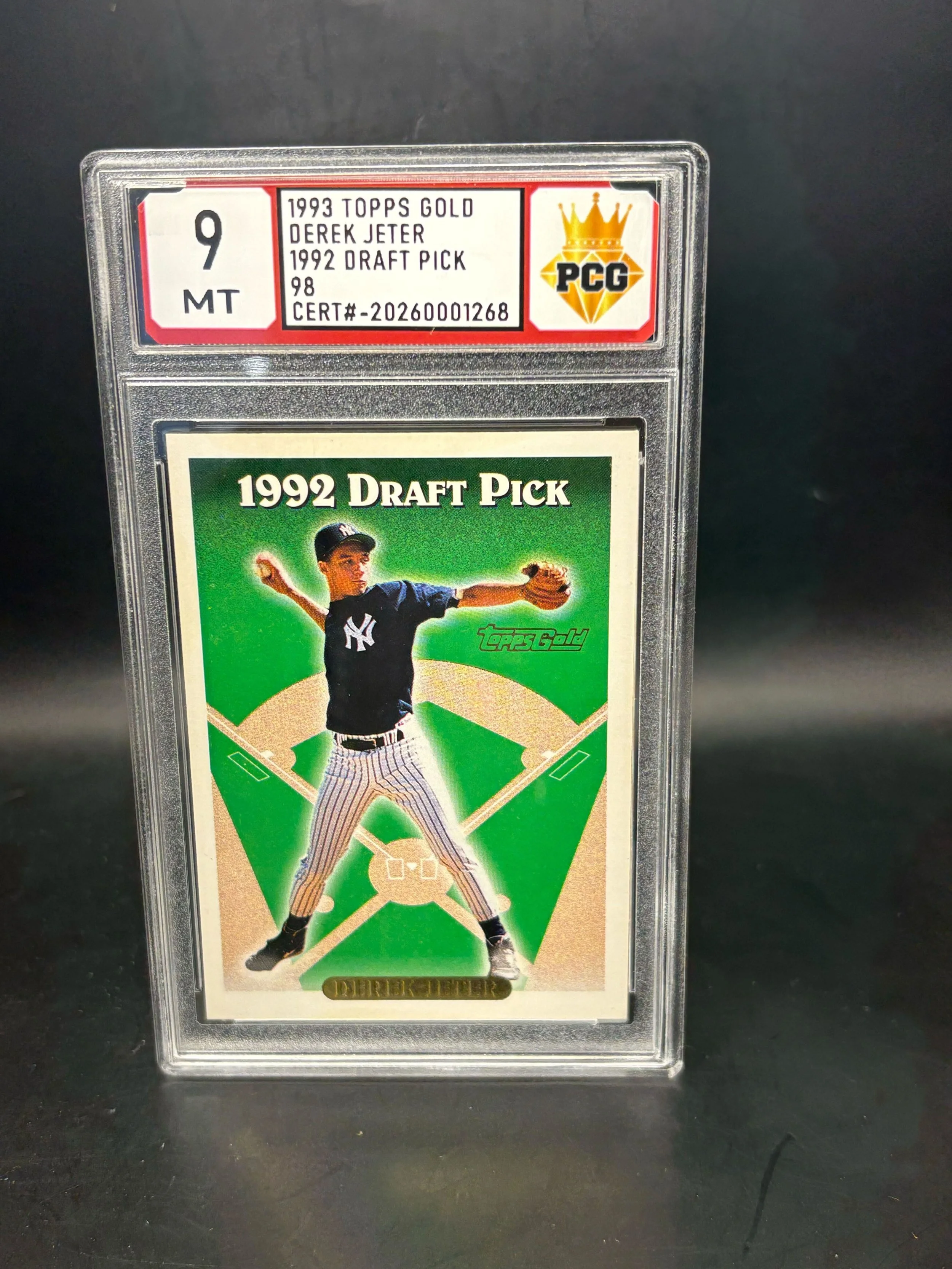 #20260001268 1993 DEREK JETER 9 MT