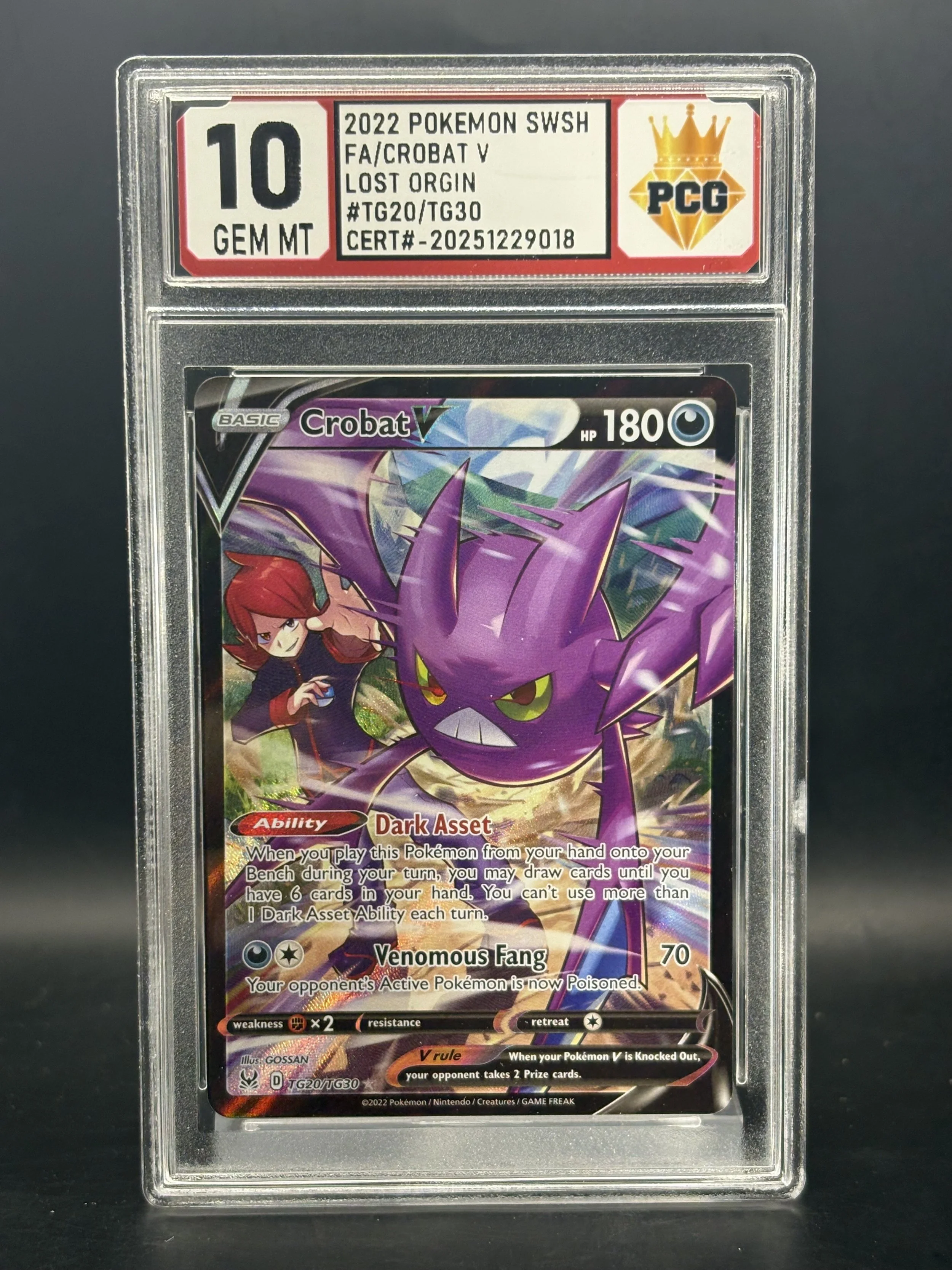 #20251226018 2022 POKEMON SWSH 10 GEM MT