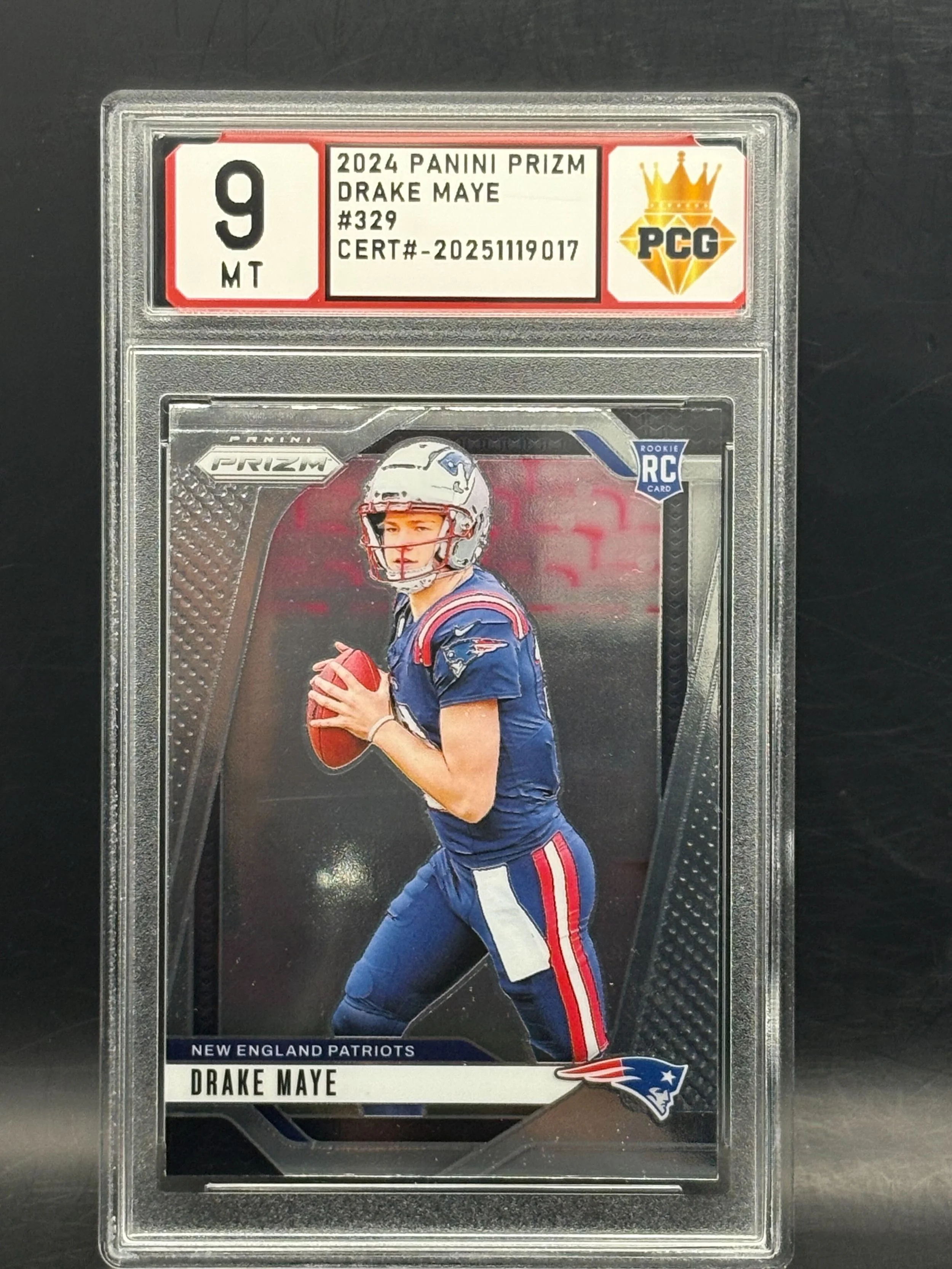 #20251119017 Drake Maye RC 9 MT