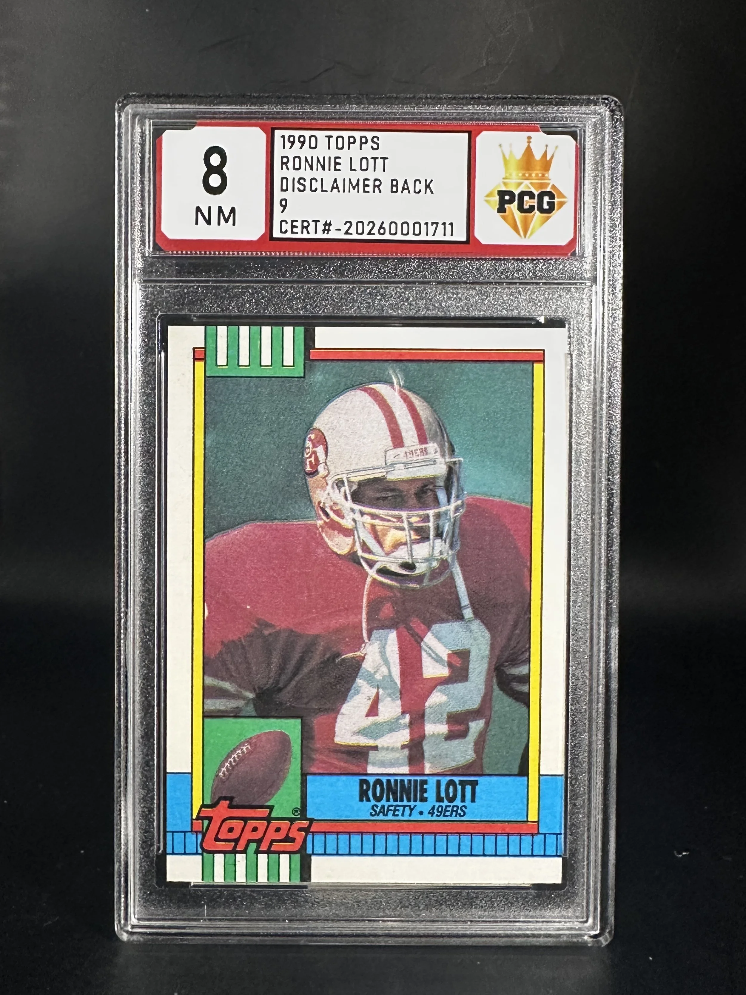 #20260001711 1990 RONNIE LOTT 8 NM
